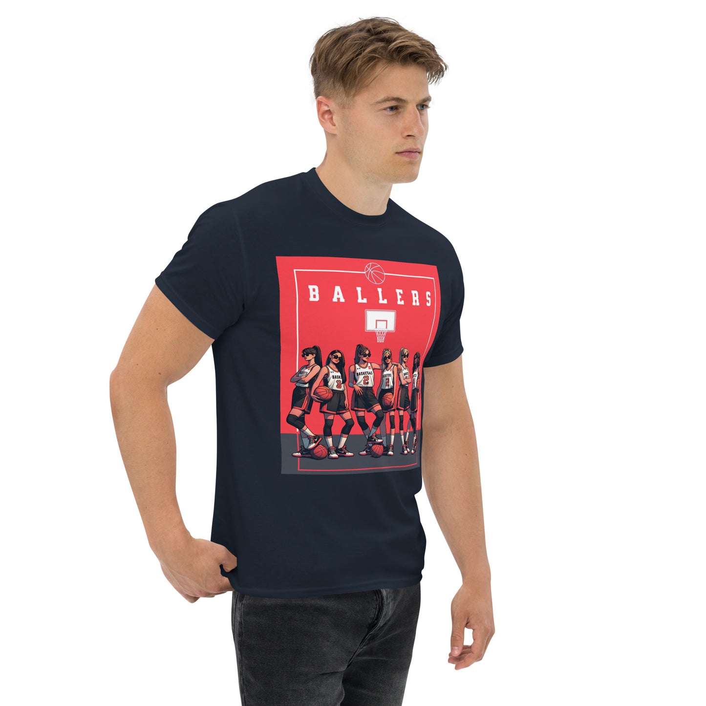 Basketball Ballers Men's Classic Tee