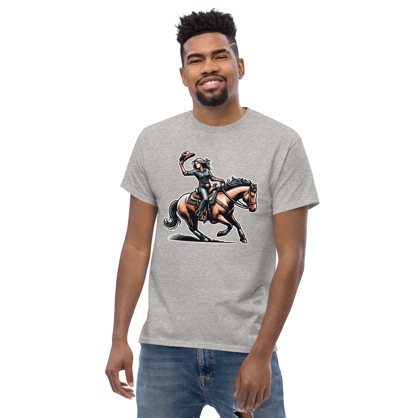 Cowgirl Yeehaw! Men's Classic Tee