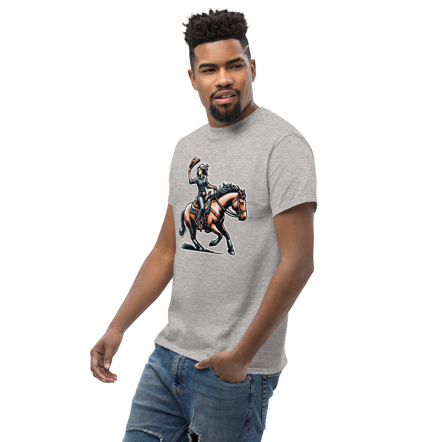 Cowgirl Yeehaw! Men's Classic Tee