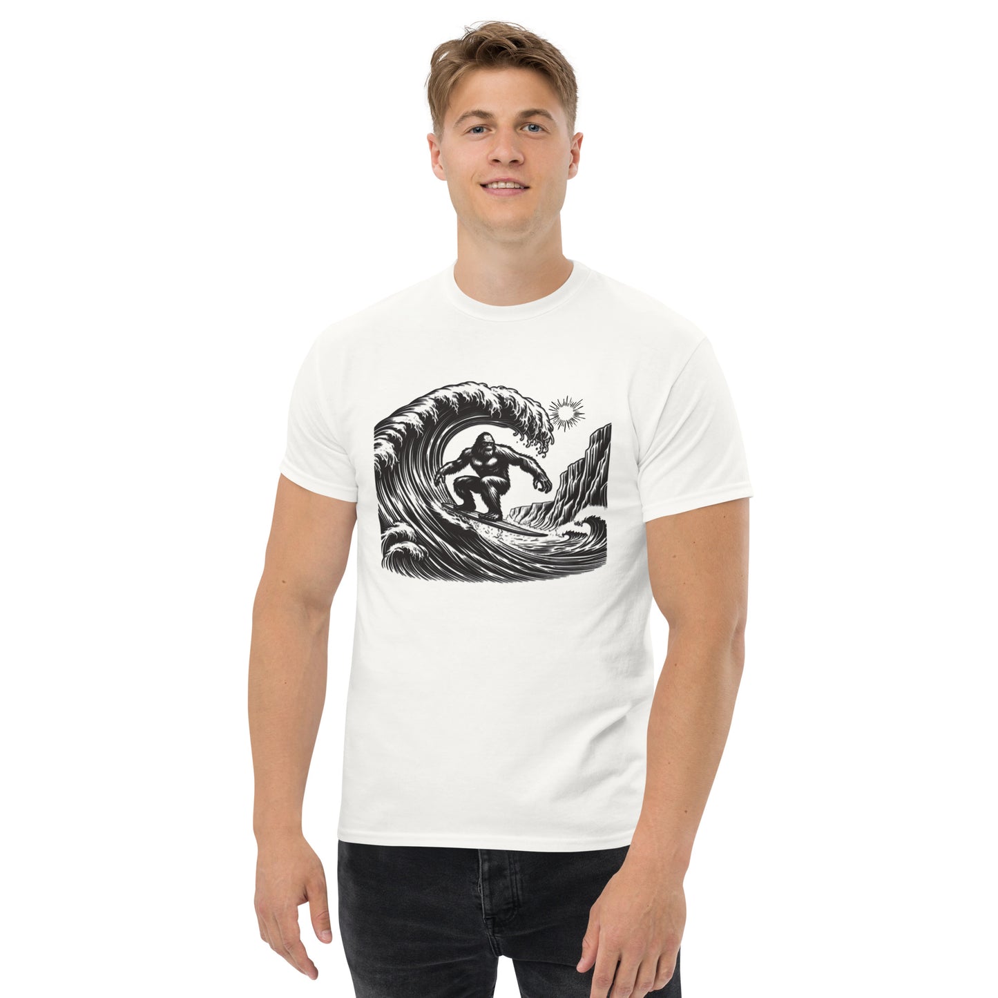 Surfing Ape Unisex Classic Tee