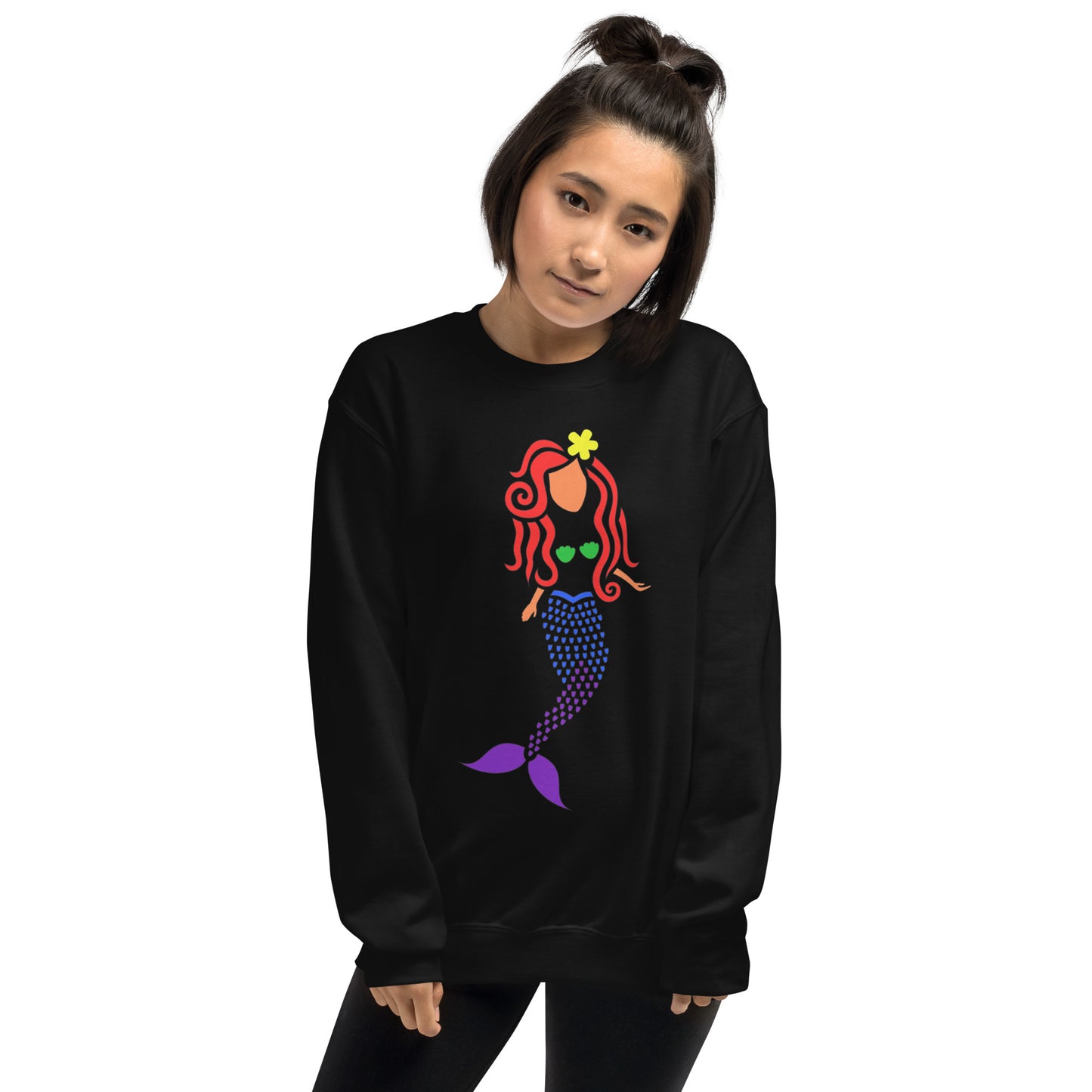 Rainbow Mermaid Unisex Sweatshirt