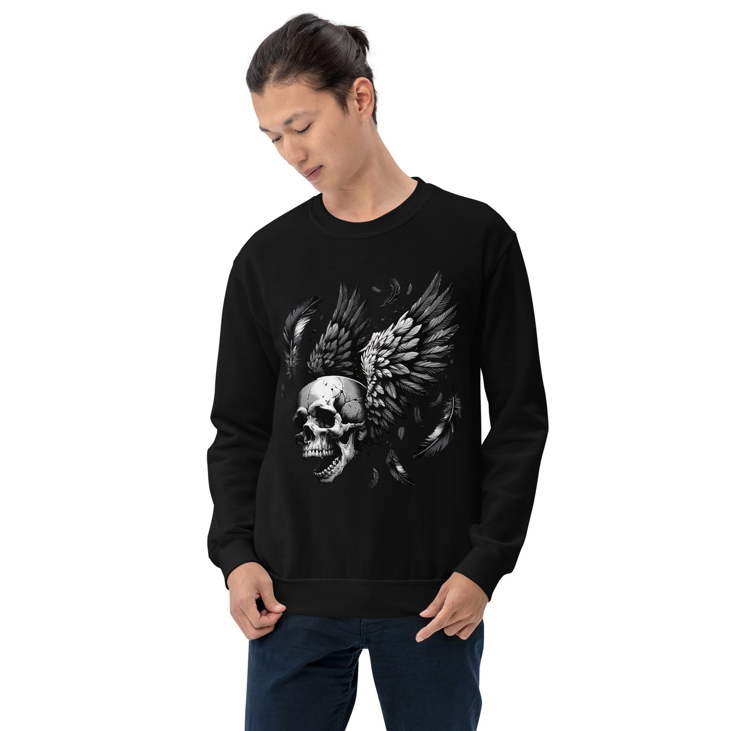 Flying Skull Unisex Sweatshirt