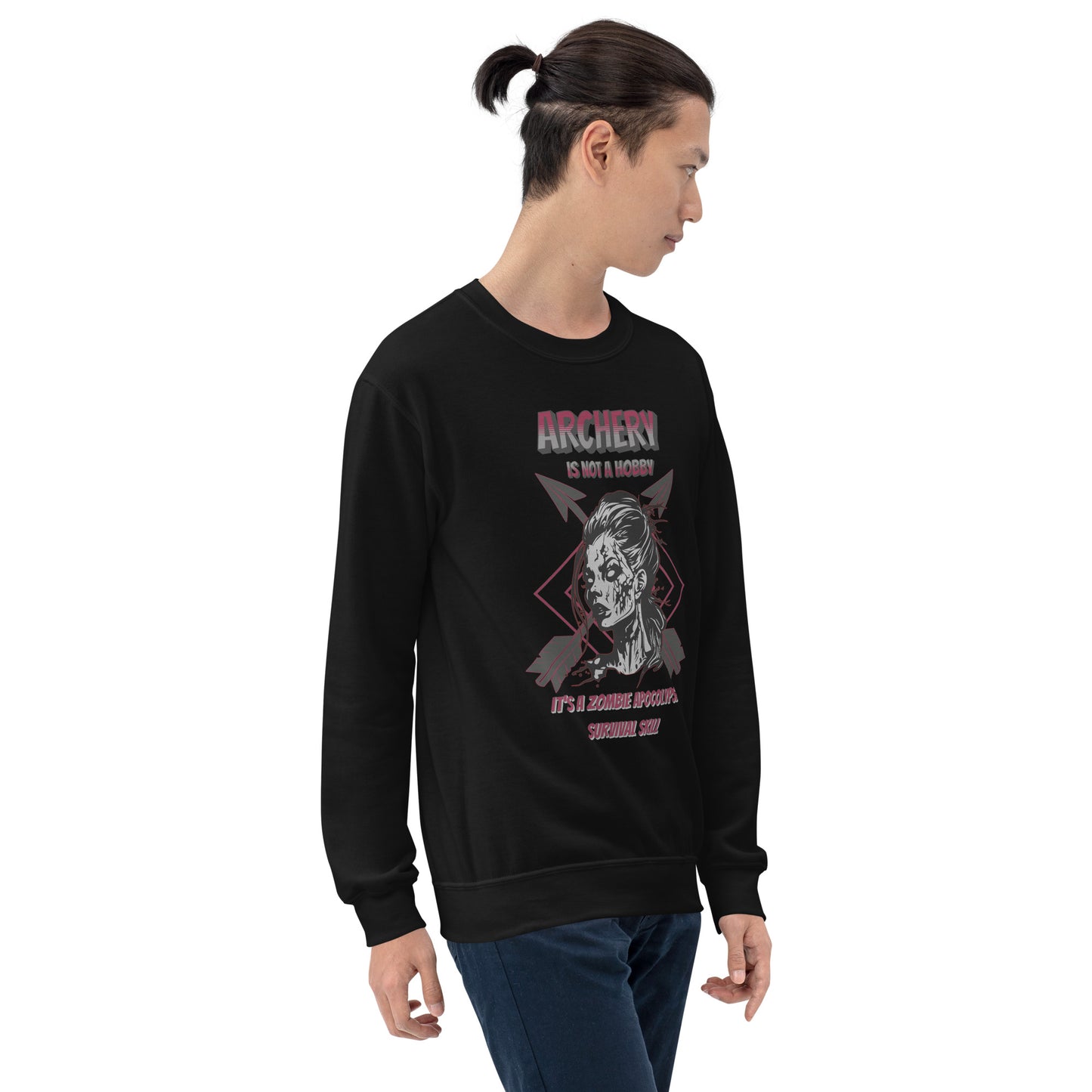 Archery Zombie Apocalypse Unisex Sweatshirt