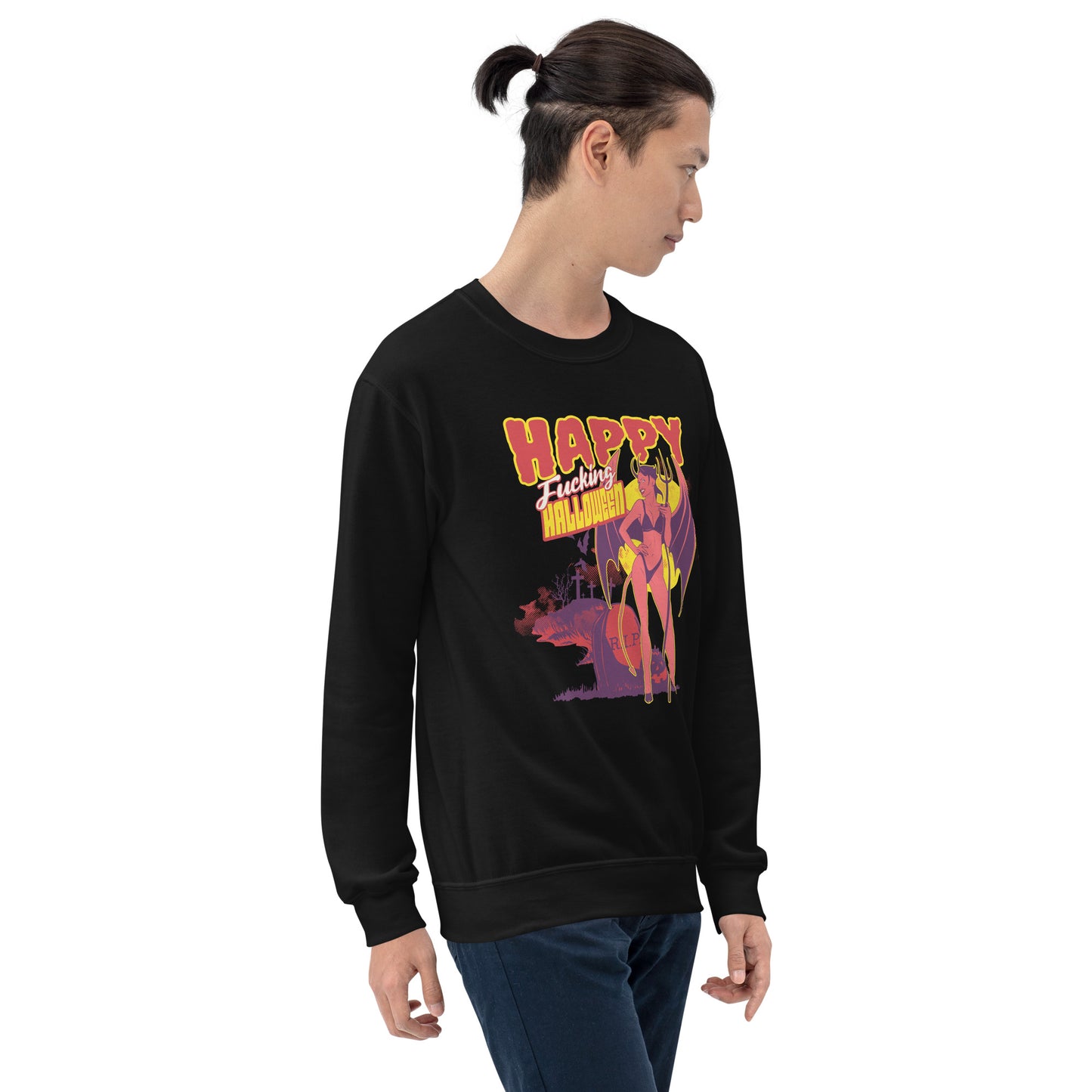 Happy F@#king Halloween Unisex Sweatshirt