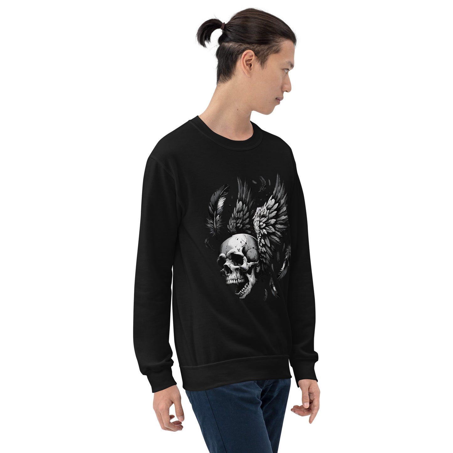 Flying Skull Unisex Sweatshirt