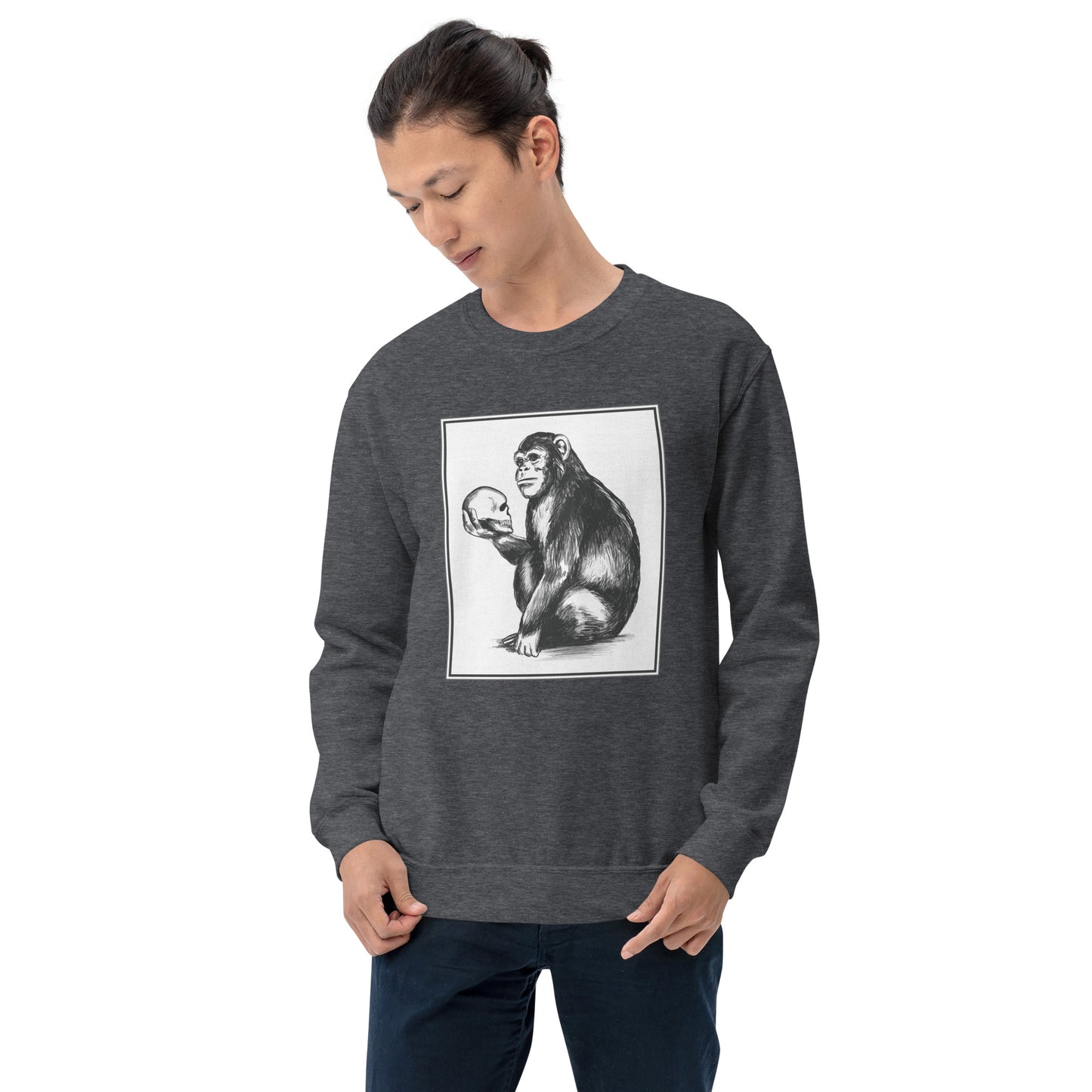 Chimp Thinker Unisex Sweatshirt