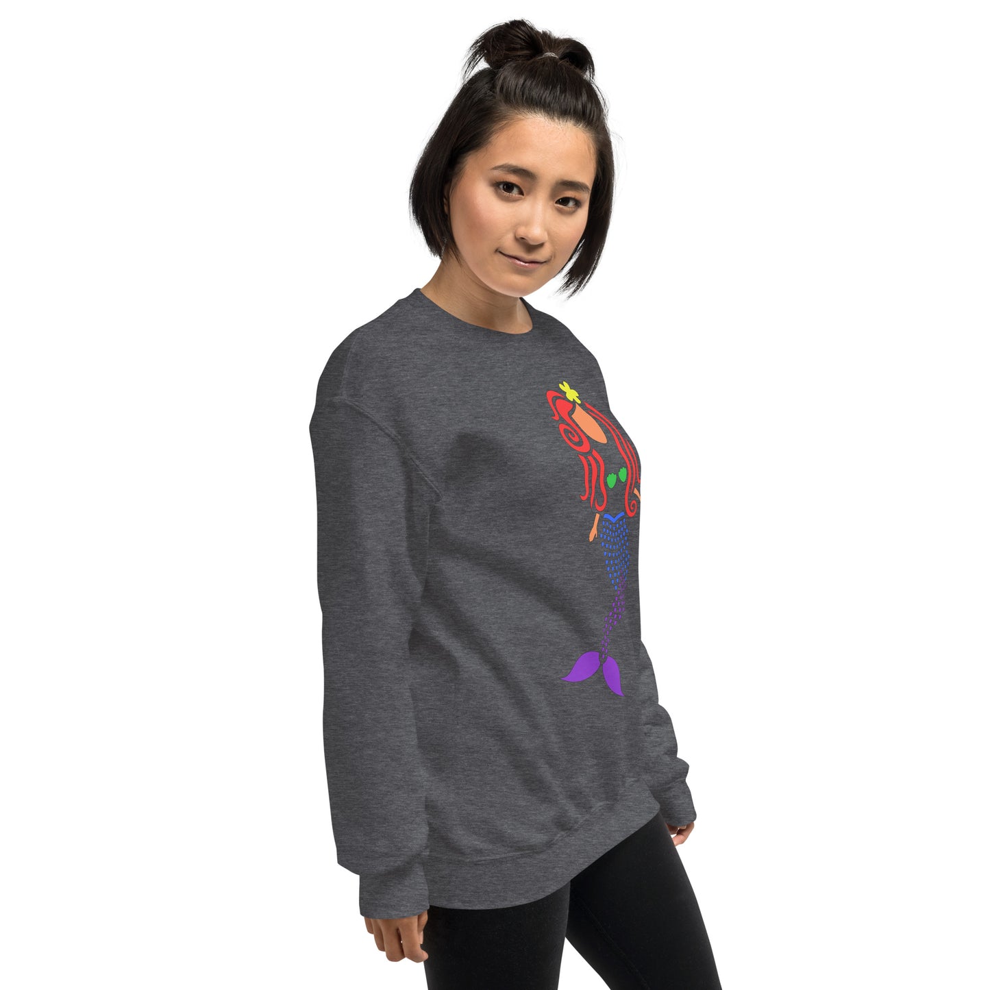 Rainbow Mermaid Unisex Sweatshirt