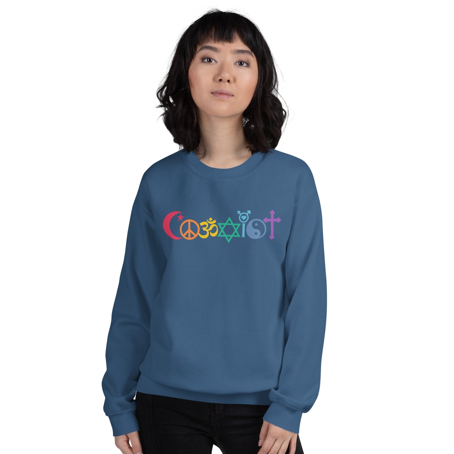 Coexist Rainbow Unisex Sweatshirt