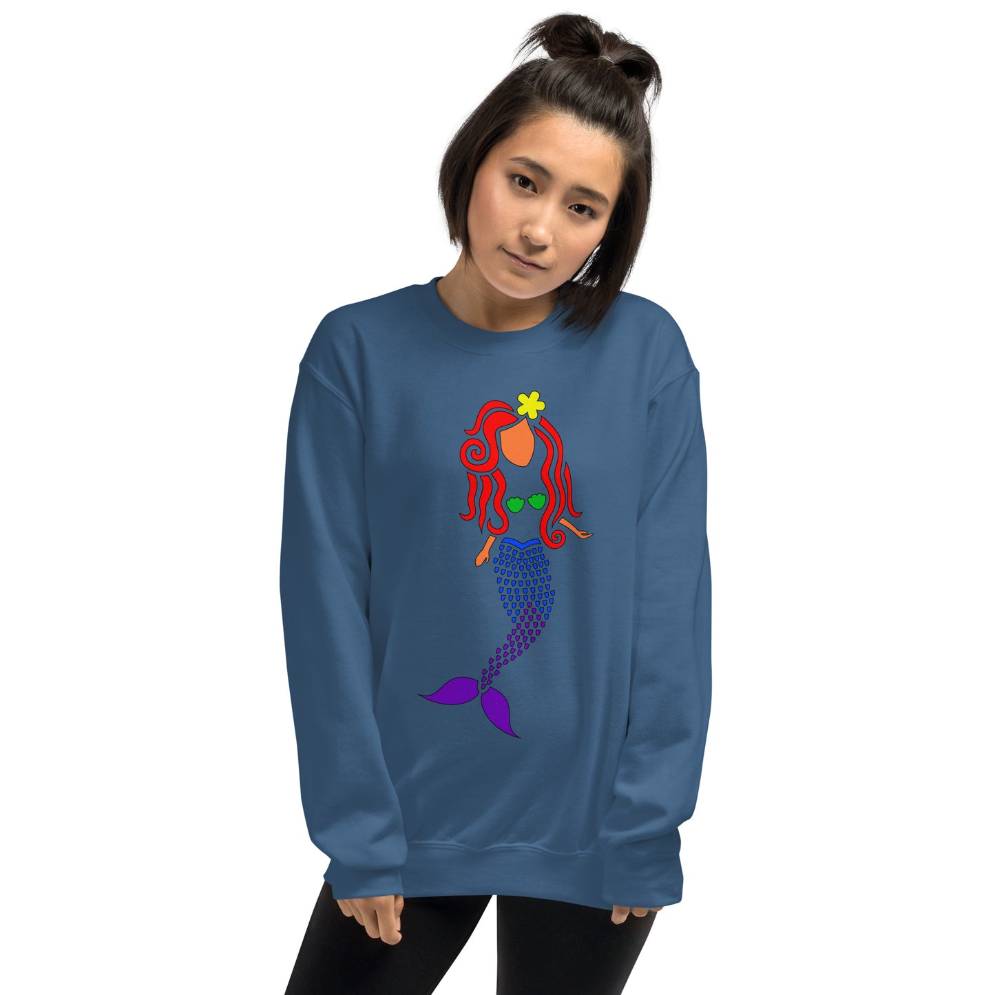 Rainbow Mermaid Unisex Sweatshirt