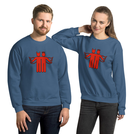 Devil & Angel Unisex Sweatshirt