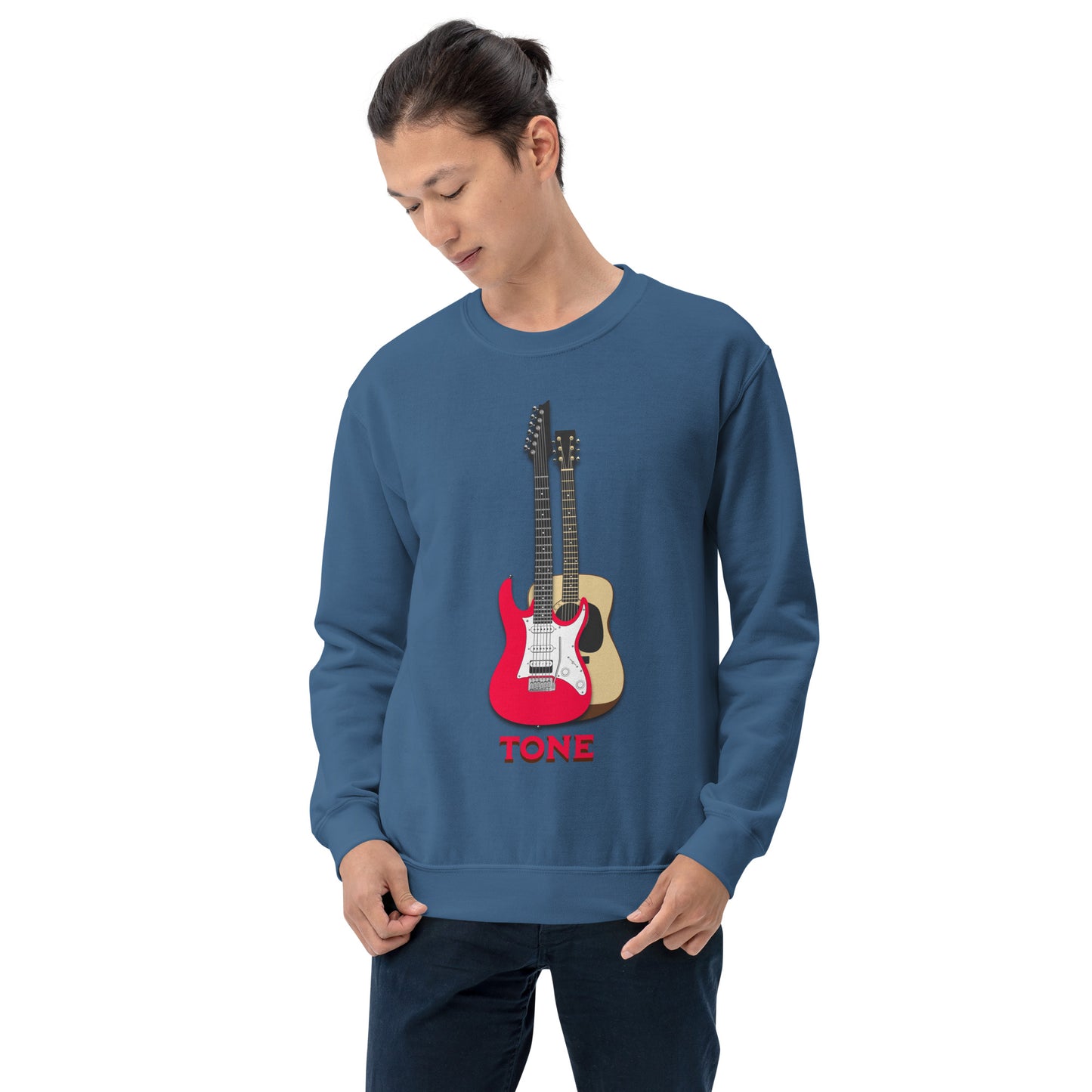 Two Tone Guitars Unisex Sweatshirt