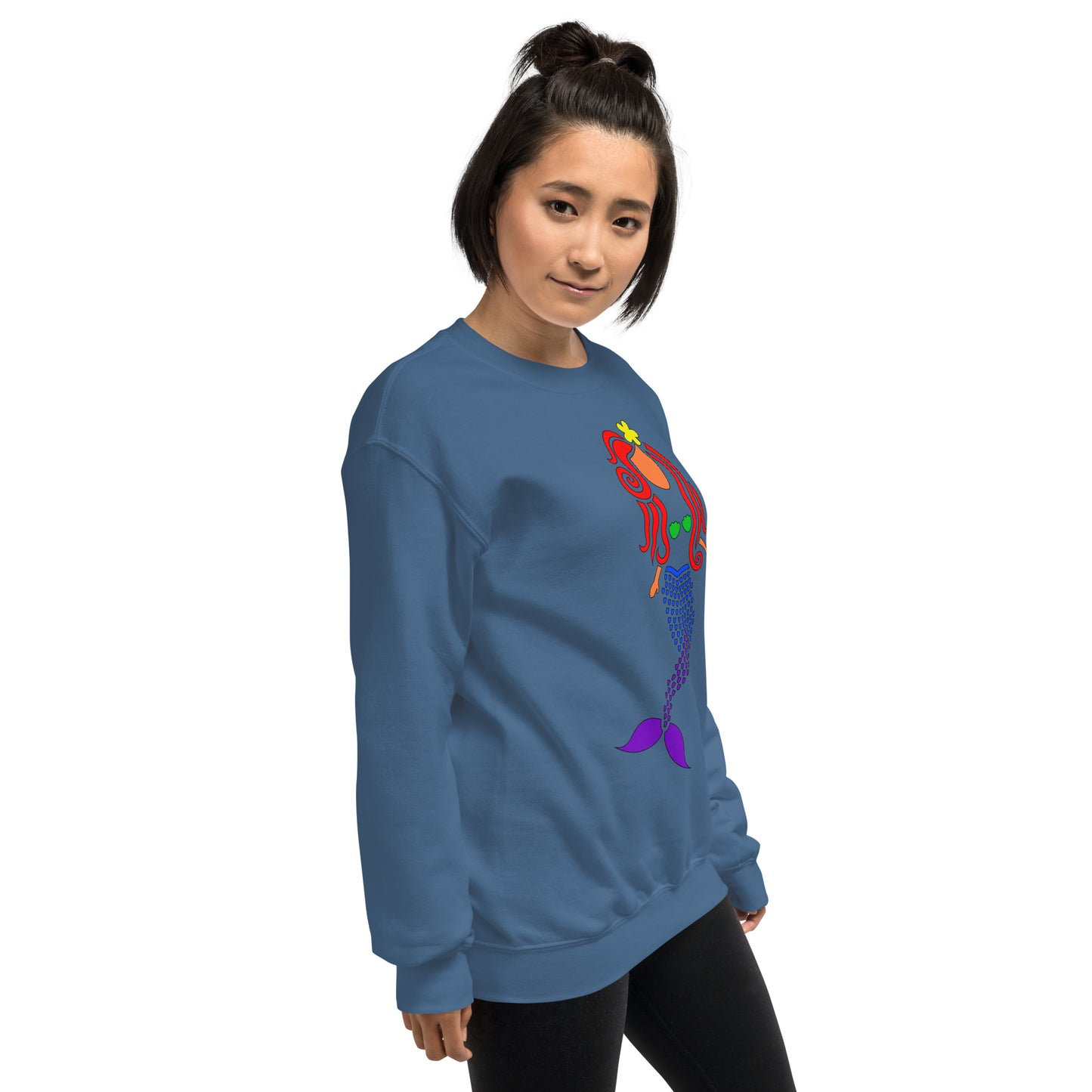 Rainbow Mermaid Unisex Sweatshirt