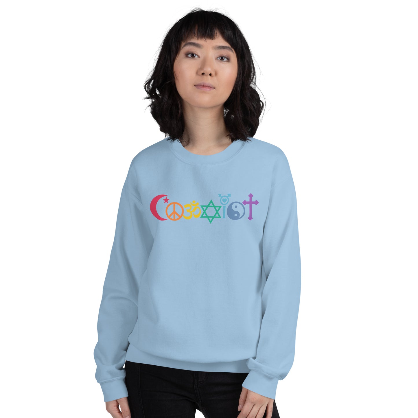 Coexist Rainbow Unisex Sweatshirt