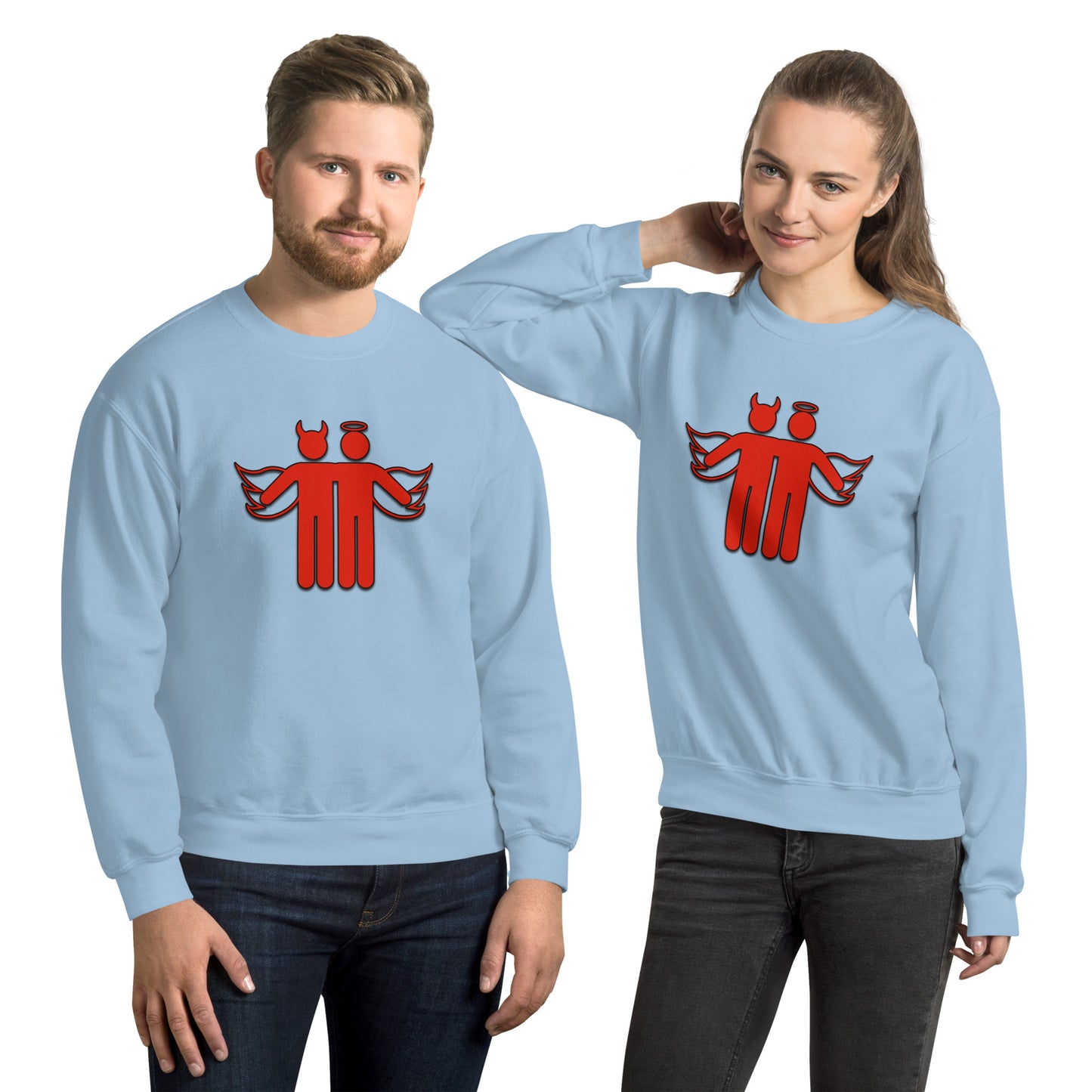 Devil & Angel Unisex Sweatshirt