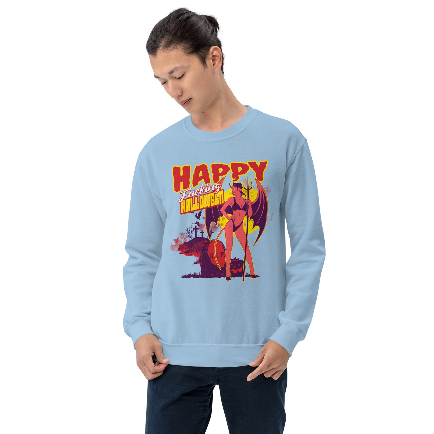 Happy F@#king Halloween Unisex Sweatshirt