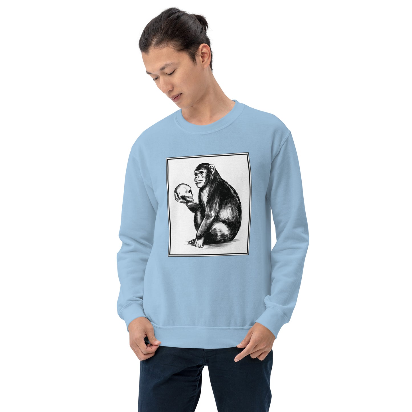 Chimp Thinker Unisex Sweatshirt