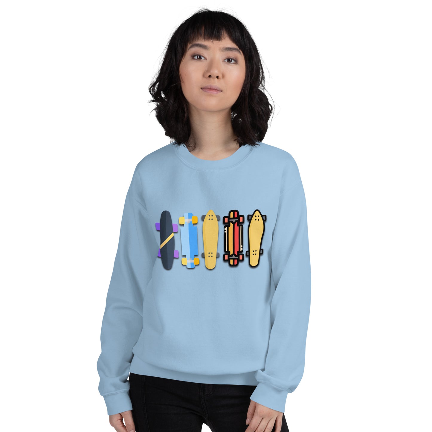 Skateboard Decks Unisex Sweatshirt