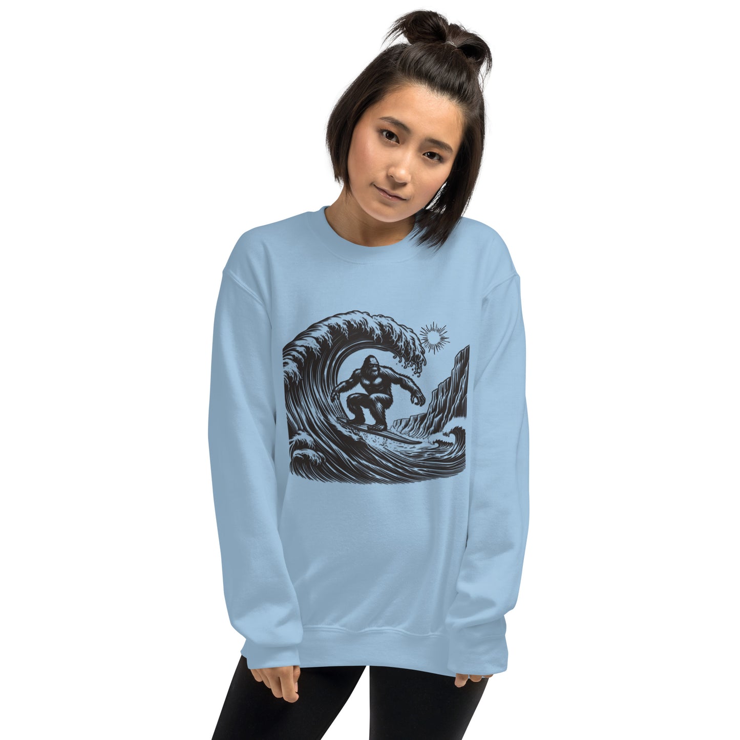 Surfing Ape Unisex Sweatshirt