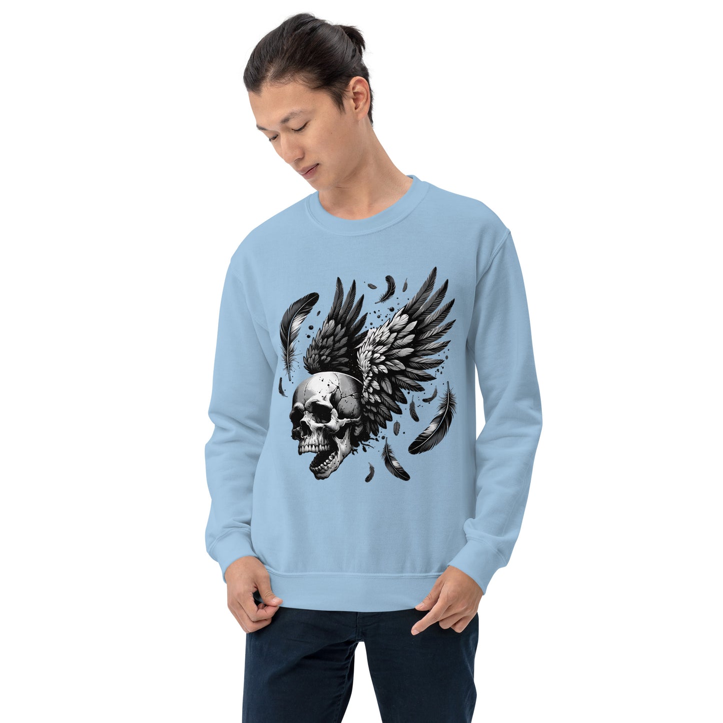 Flying Skull Unisex Sweatshirt