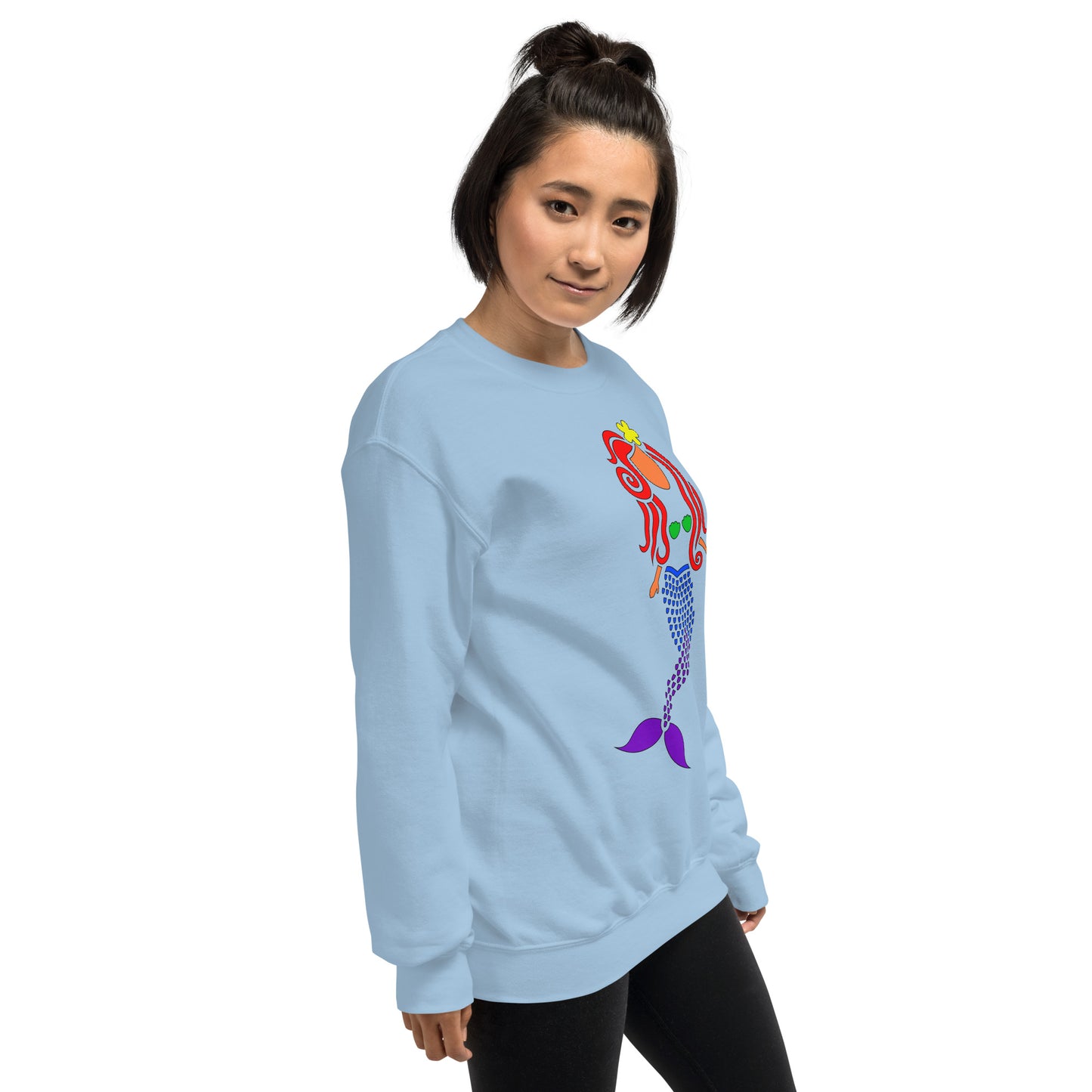 Rainbow Mermaid Unisex Sweatshirt