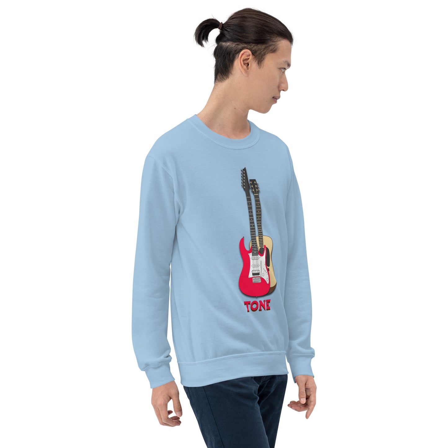 Two Tone Guitars Unisex Sweatshirt