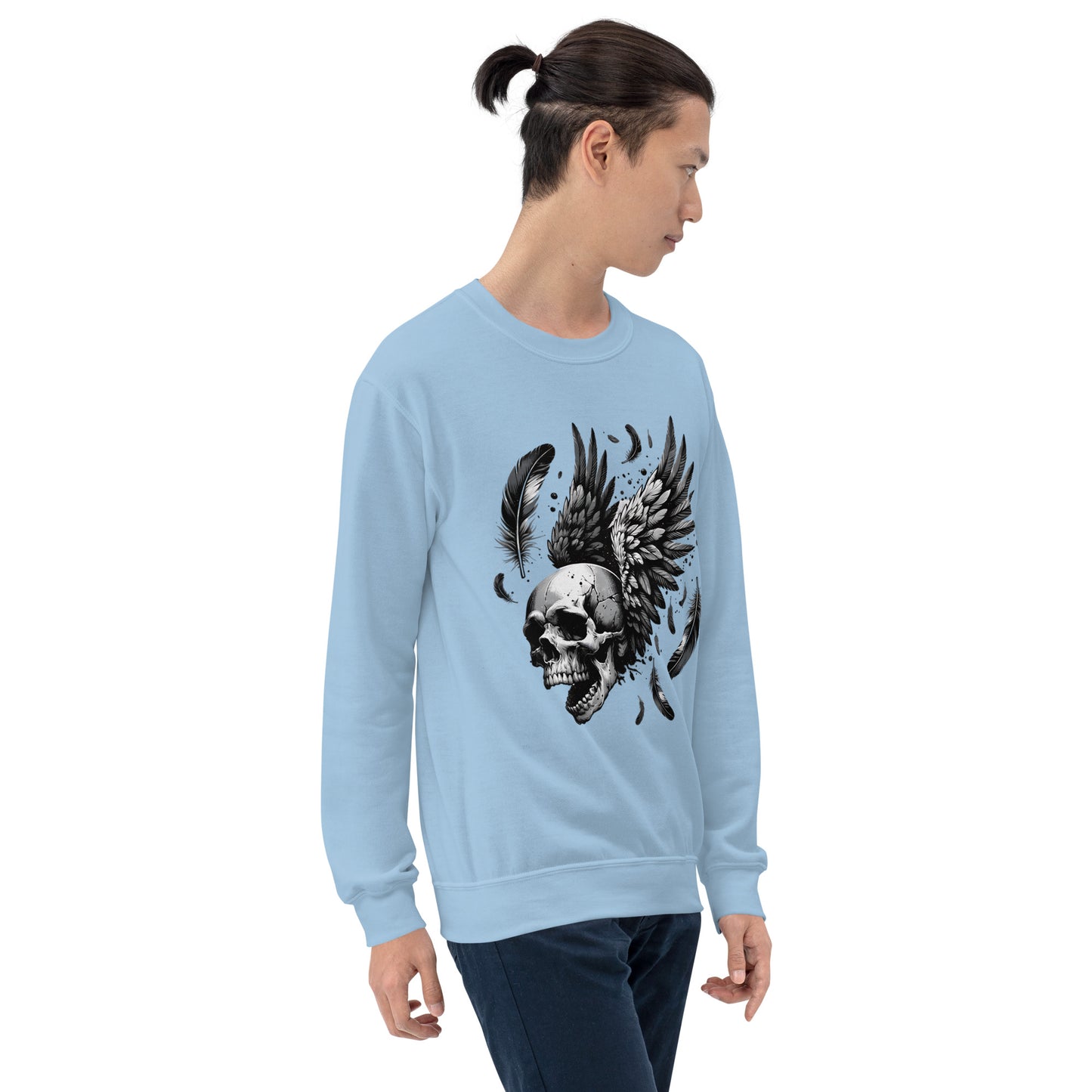 Flying Skull Unisex Sweatshirt