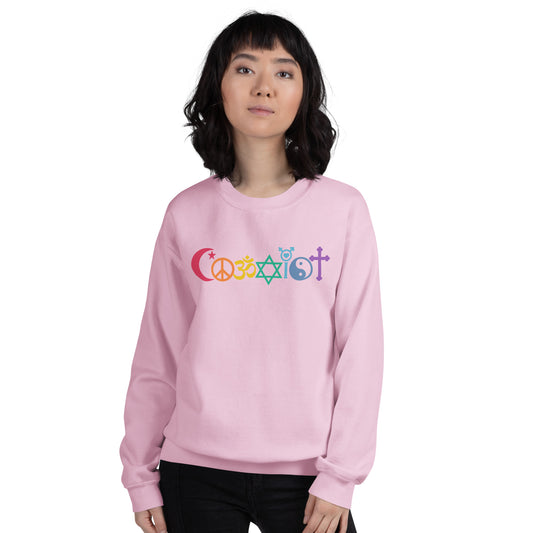 Coexist Rainbow Unisex Sweatshirt