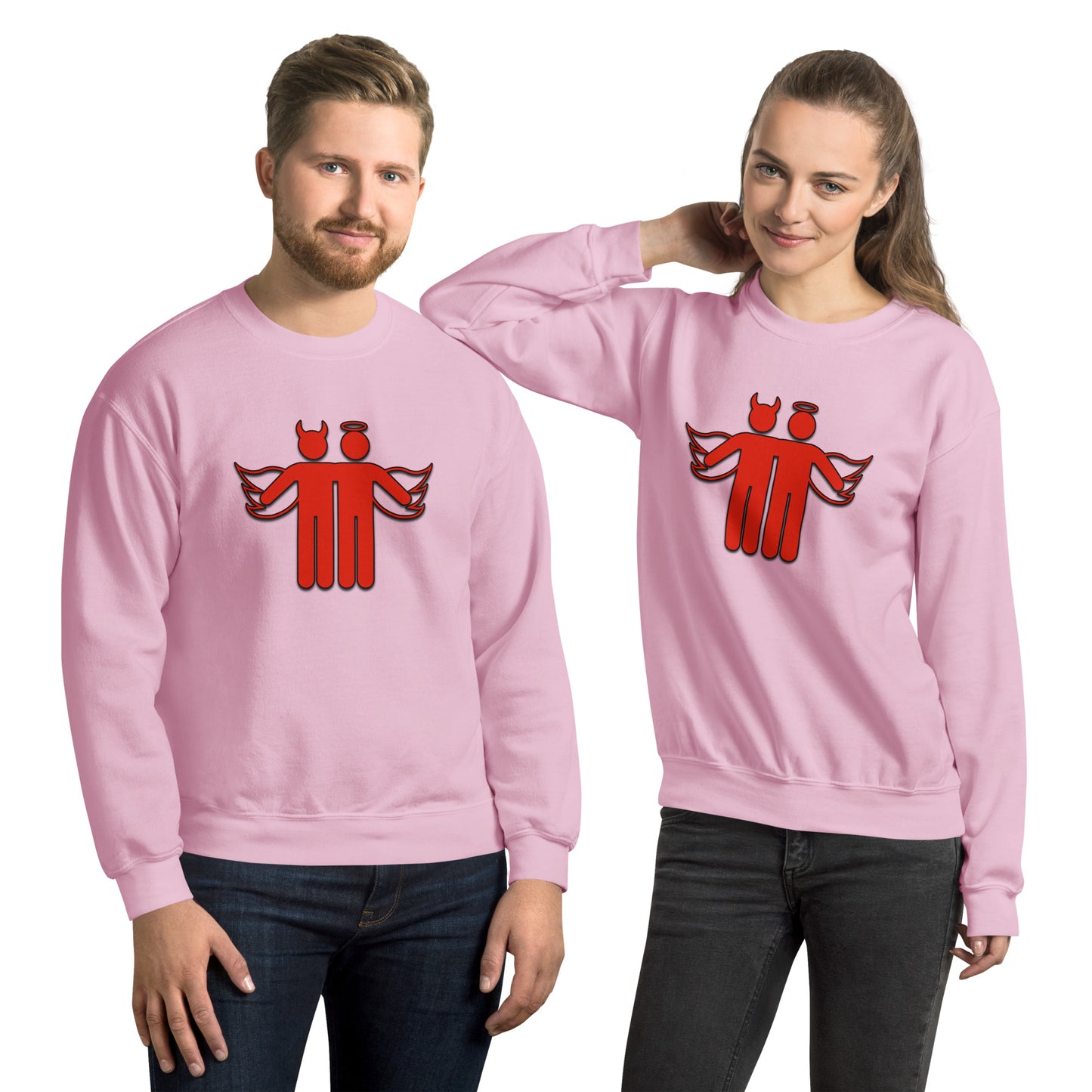 Devil & Angel Unisex Sweatshirt