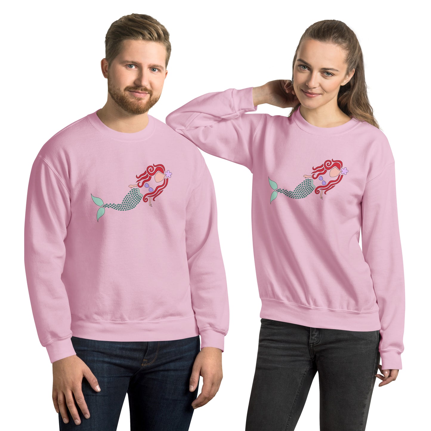 A Mermaid Under the Water Unisex Sweatshirt