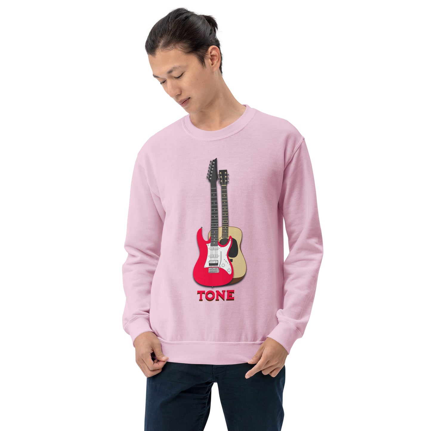 Two Tone Guitars Unisex Sweatshirt