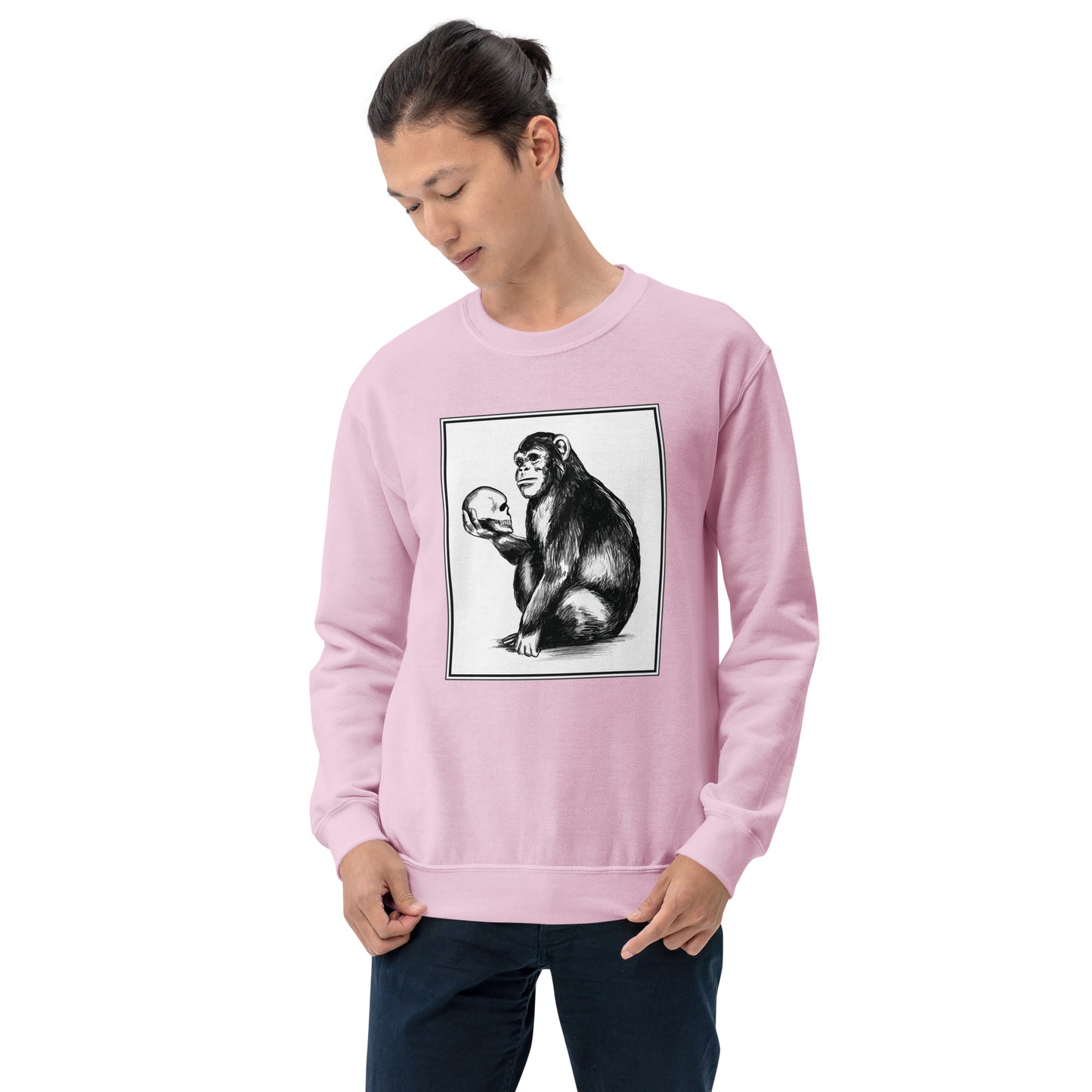 Chimp Thinker Unisex Sweatshirt