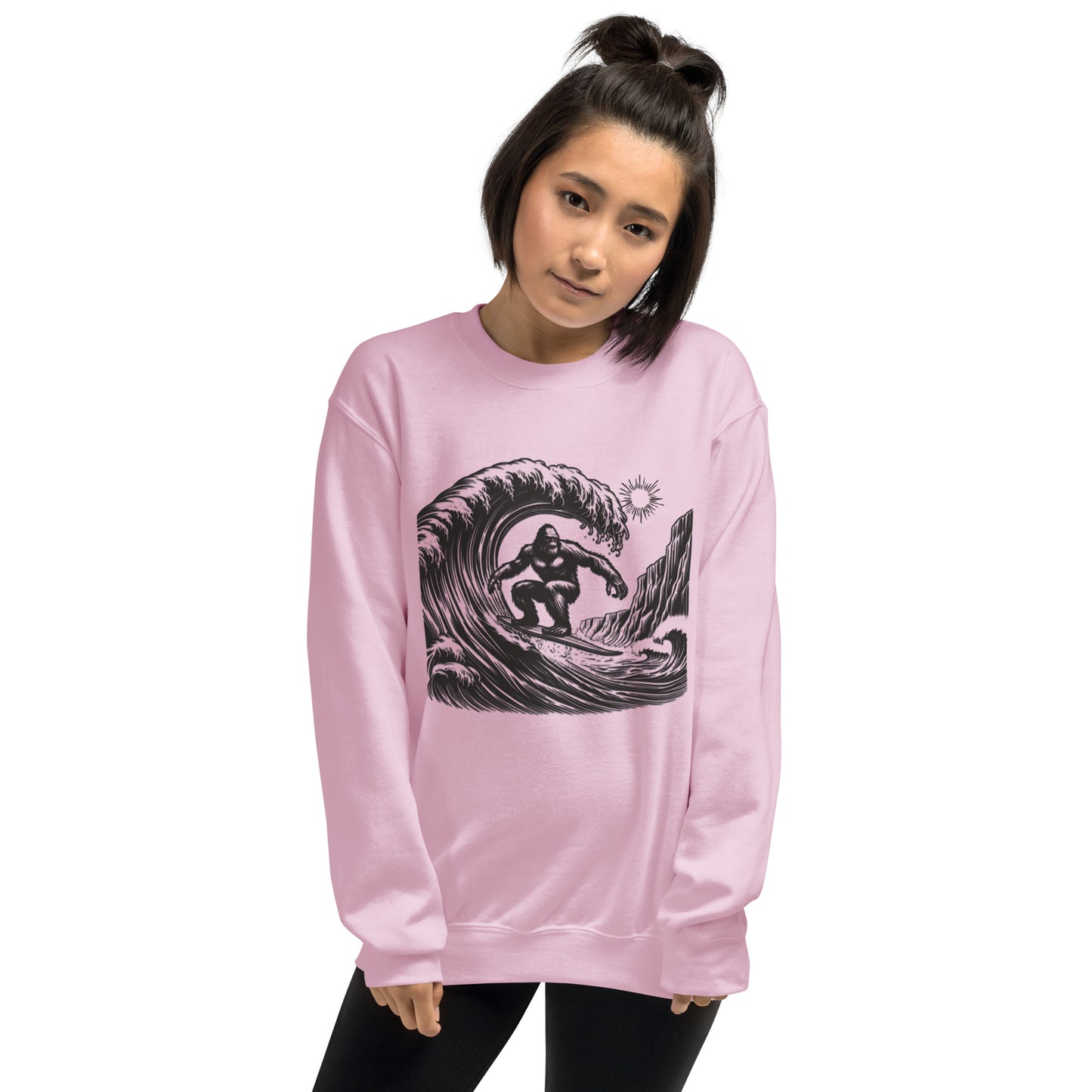 Surfing Ape Unisex Sweatshirt