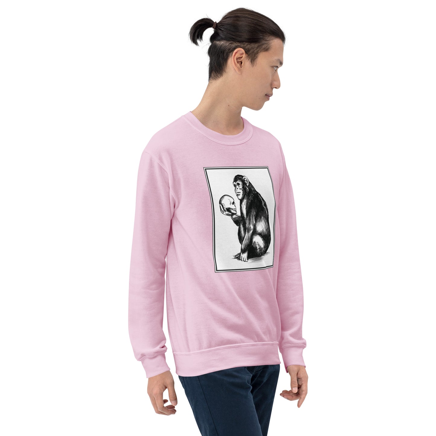 Chimp Thinker Unisex Sweatshirt