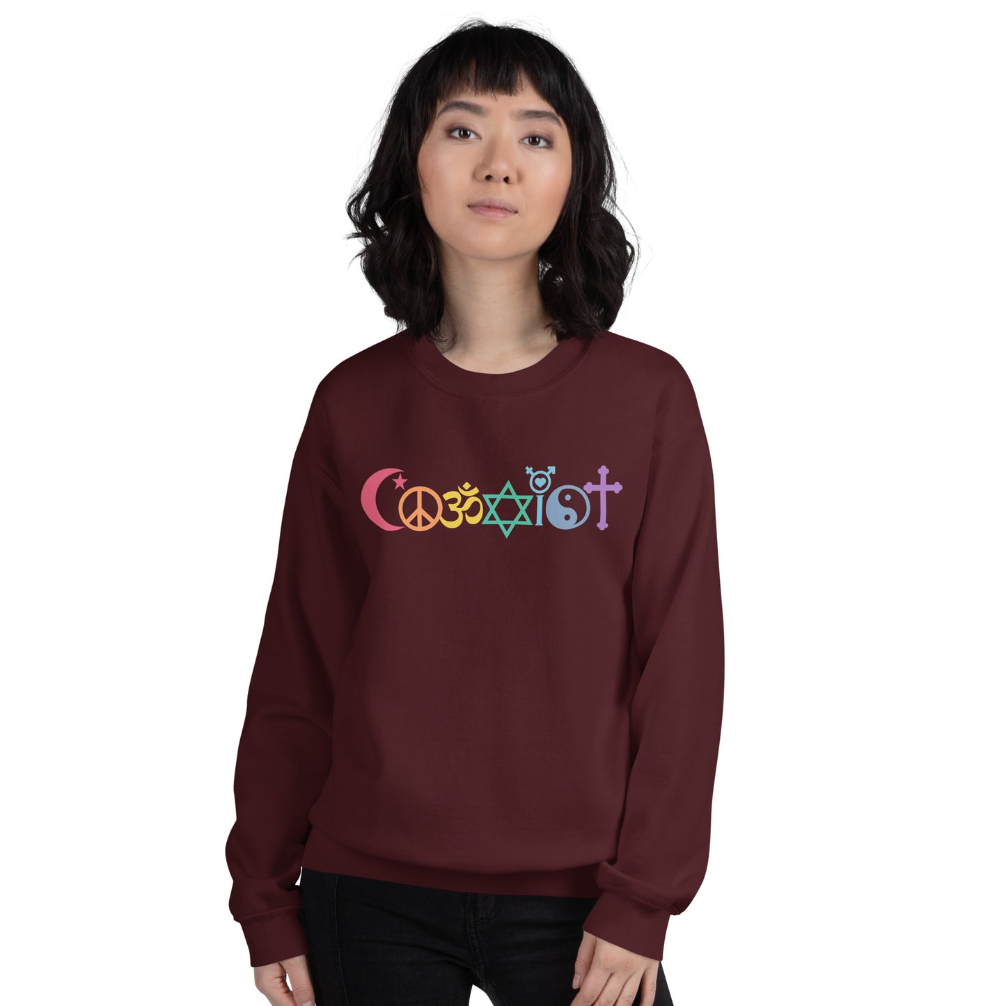 Coexist Rainbow Unisex Sweatshirt