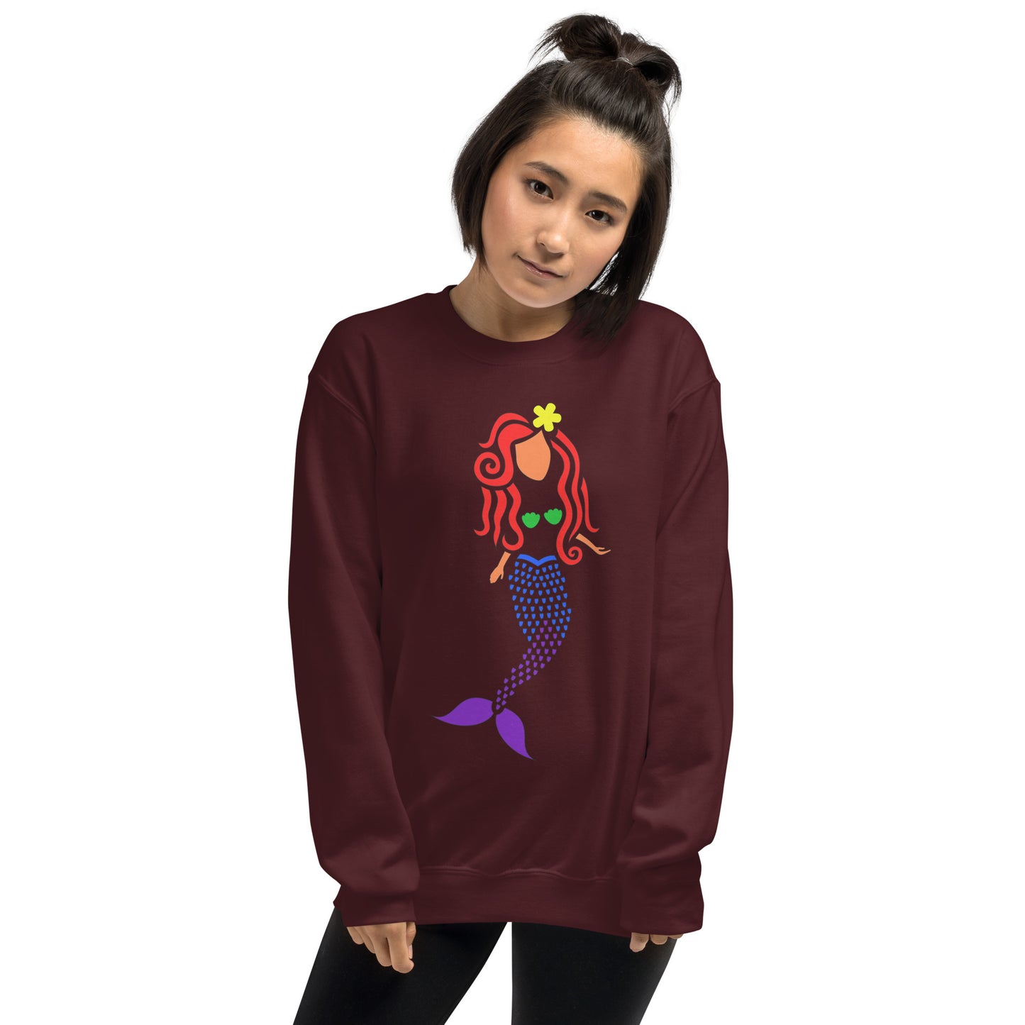 Rainbow Mermaid Unisex Sweatshirt