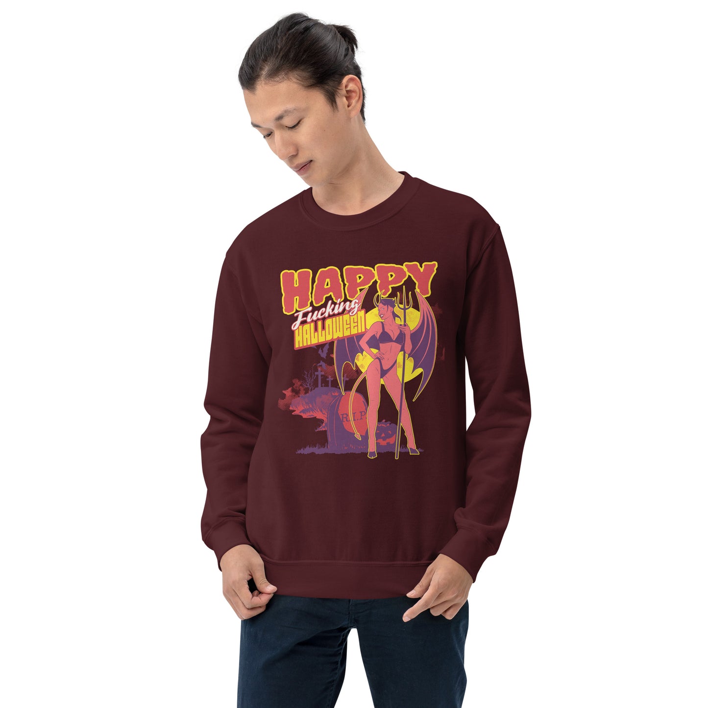 Happy F@#king Halloween Unisex Sweatshirt