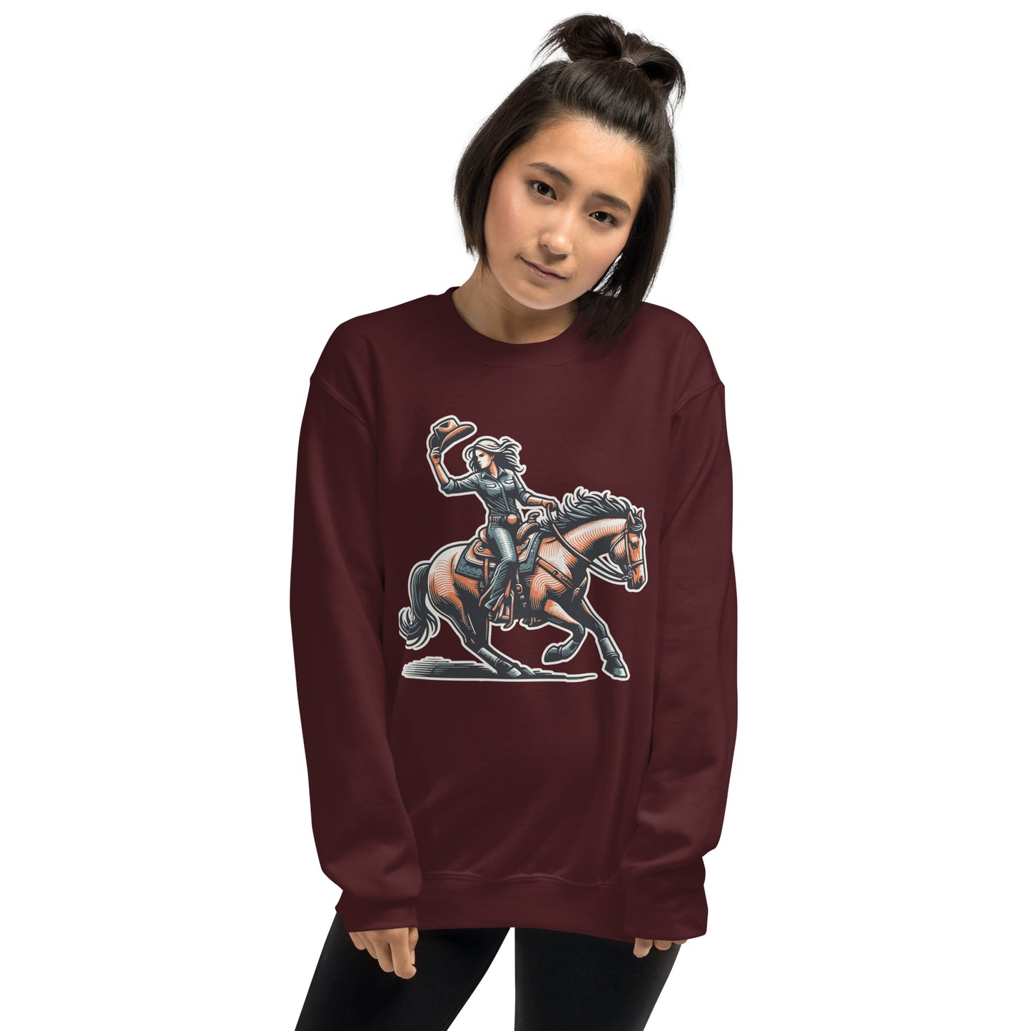 Cowgirl Yeehaw! Unisex Sweatshirt