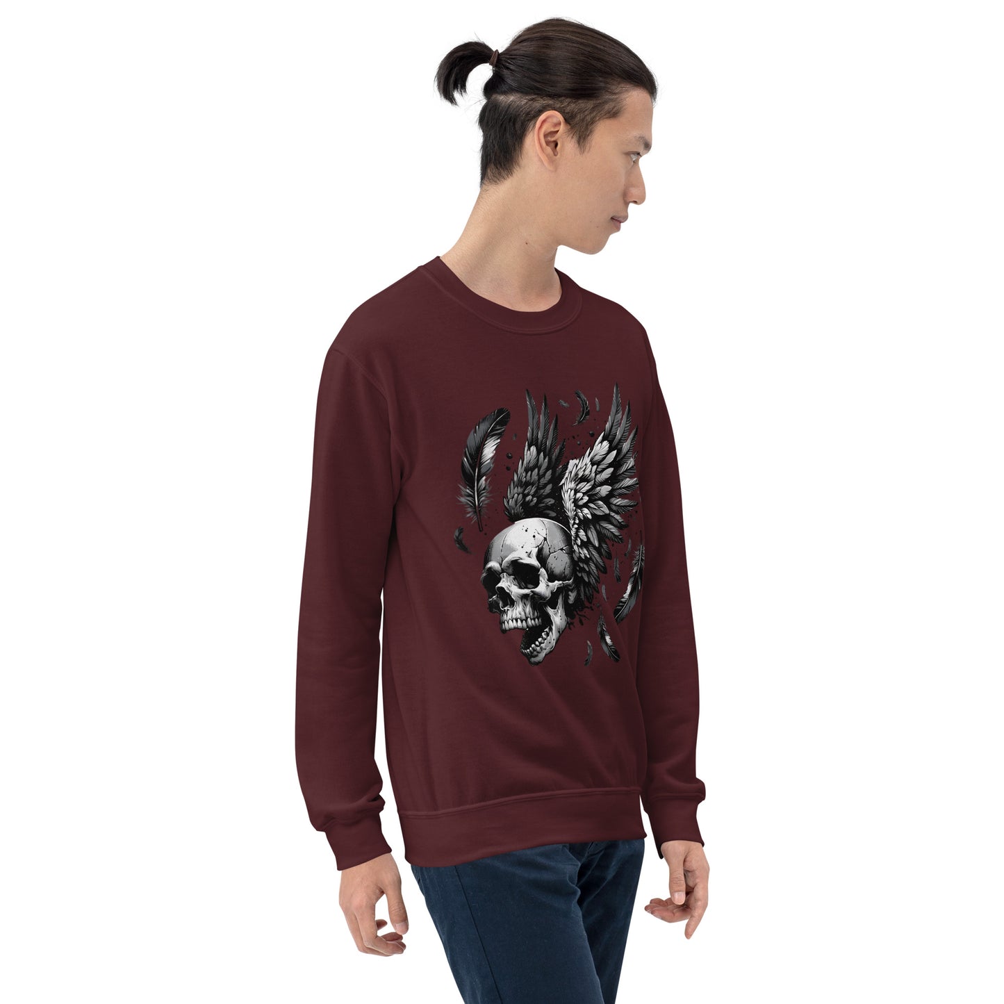 Flying Skull Unisex Sweatshirt