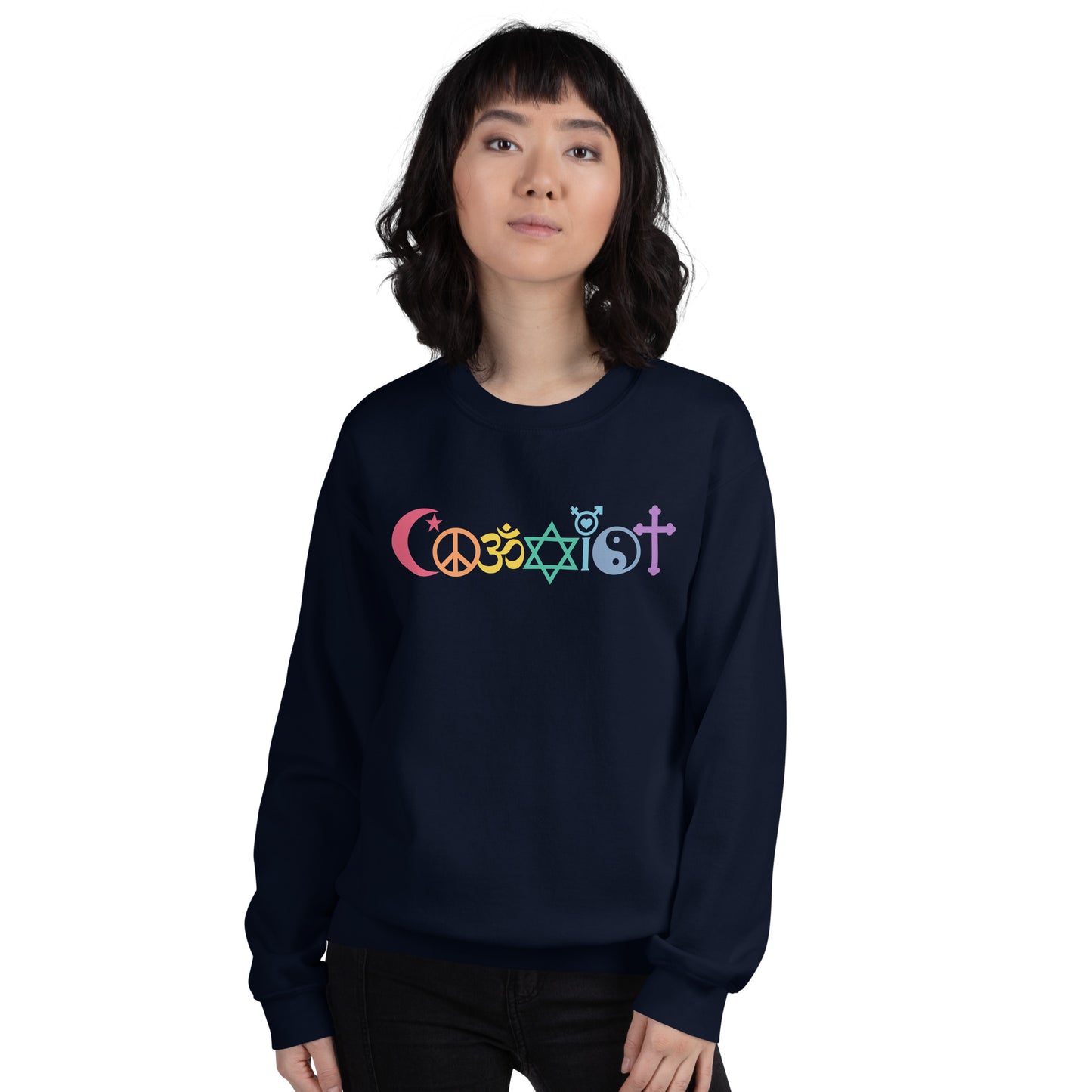 Coexist Rainbow Unisex Sweatshirt