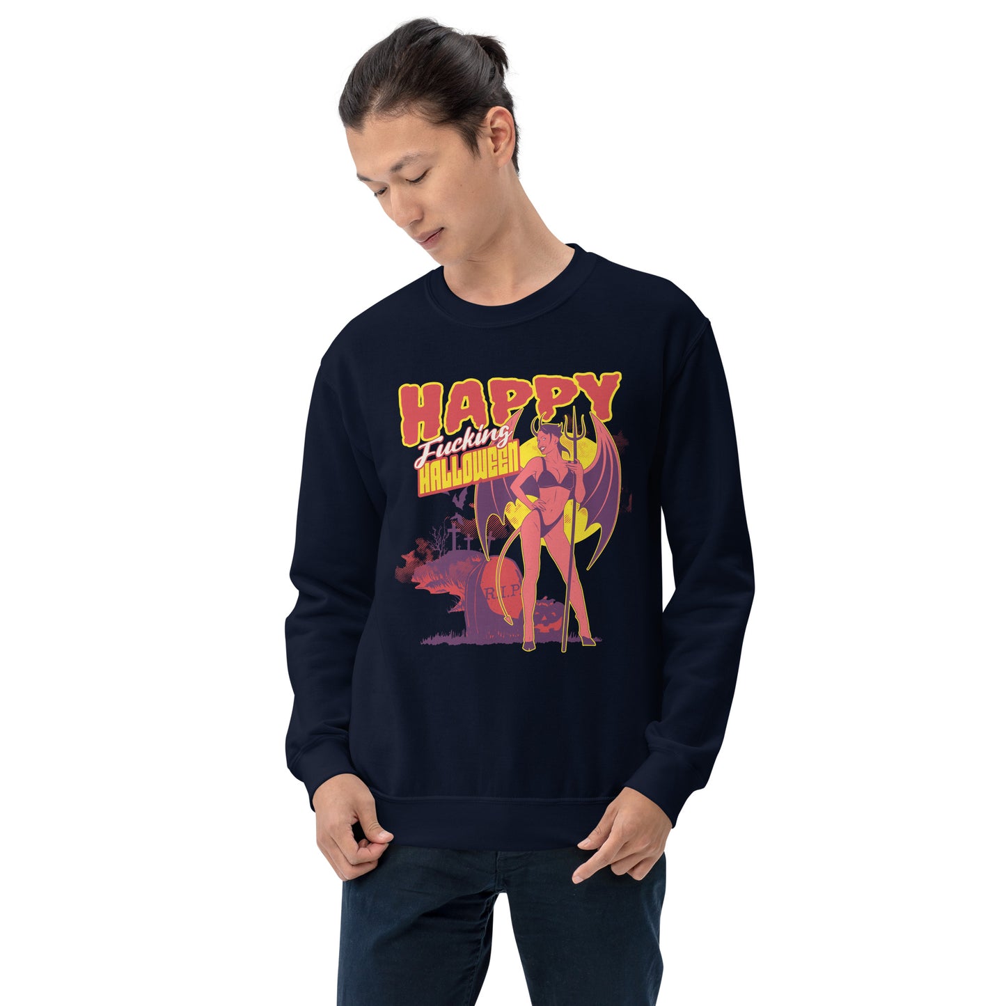 Happy F@#king Halloween Unisex Sweatshirt