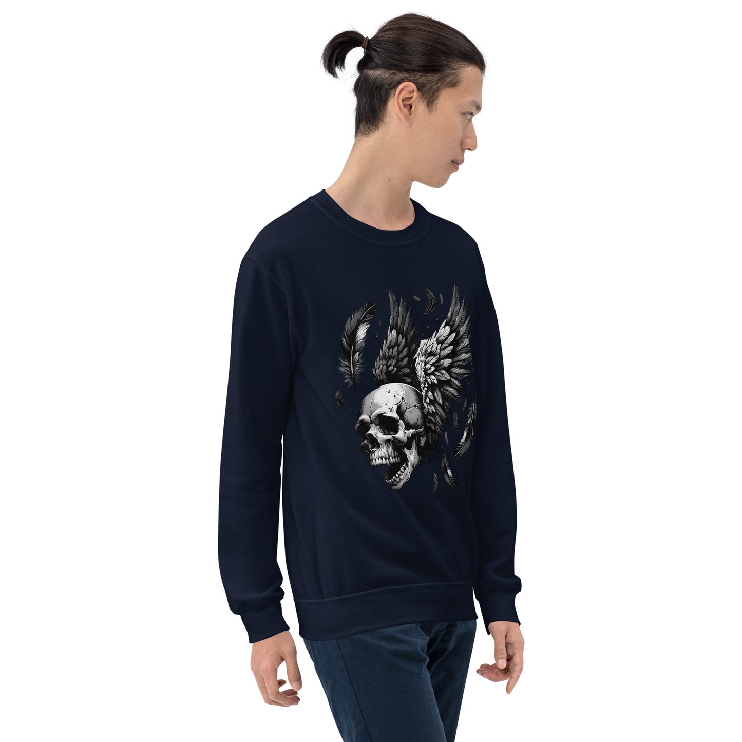 Flying Skull Unisex Sweatshirt