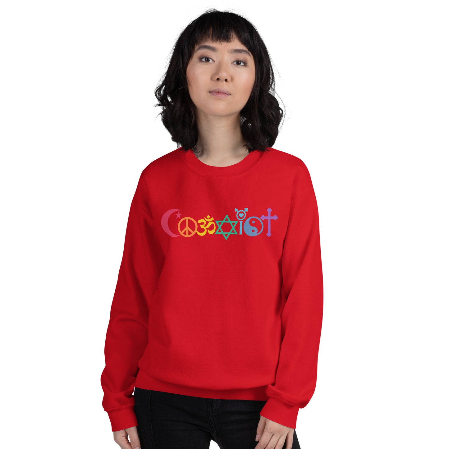 Coexist Rainbow Unisex Sweatshirt