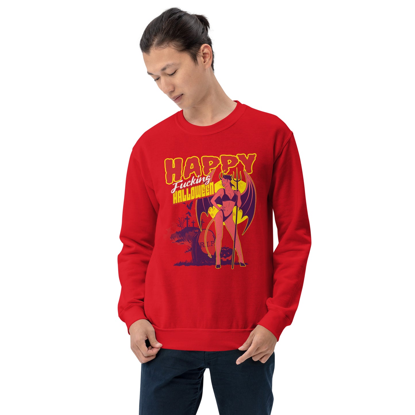 Happy F@#king Halloween Unisex Sweatshirt