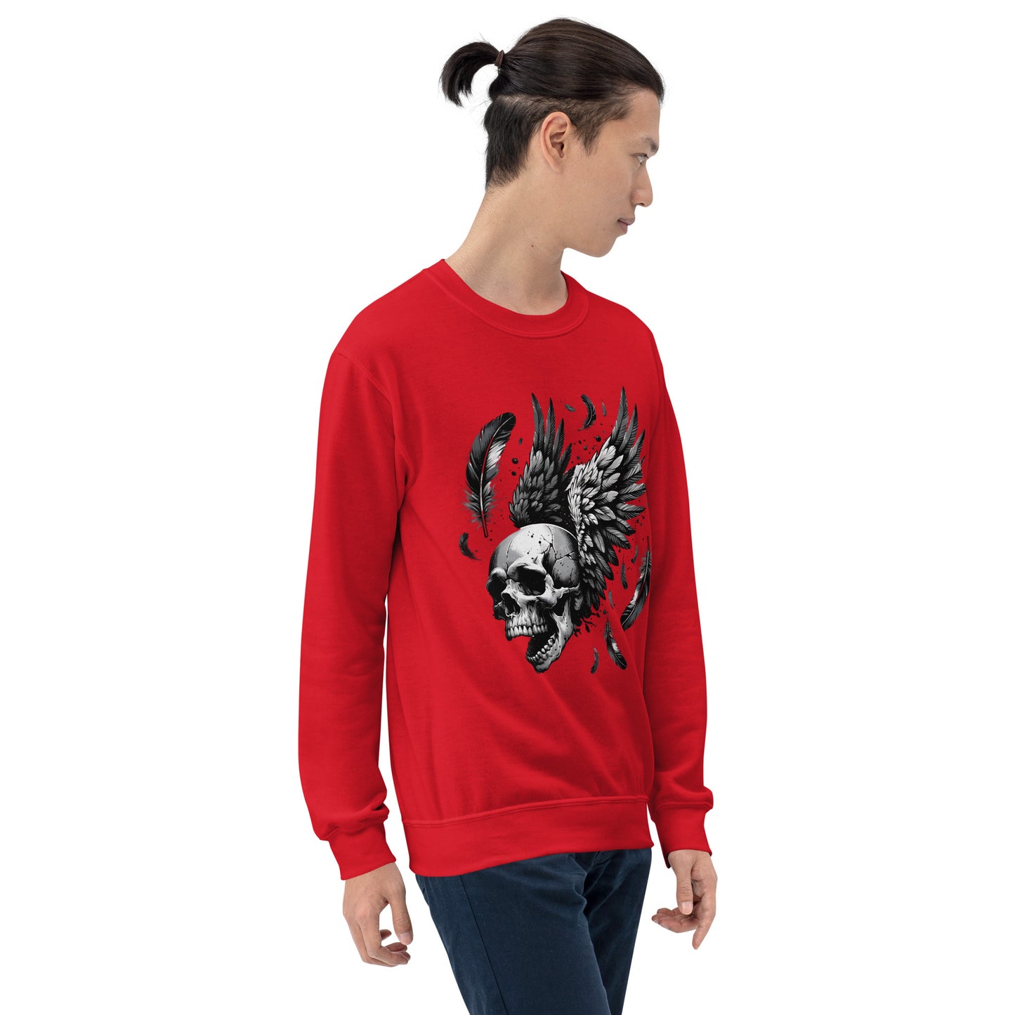 Flying Skull Unisex Sweatshirt