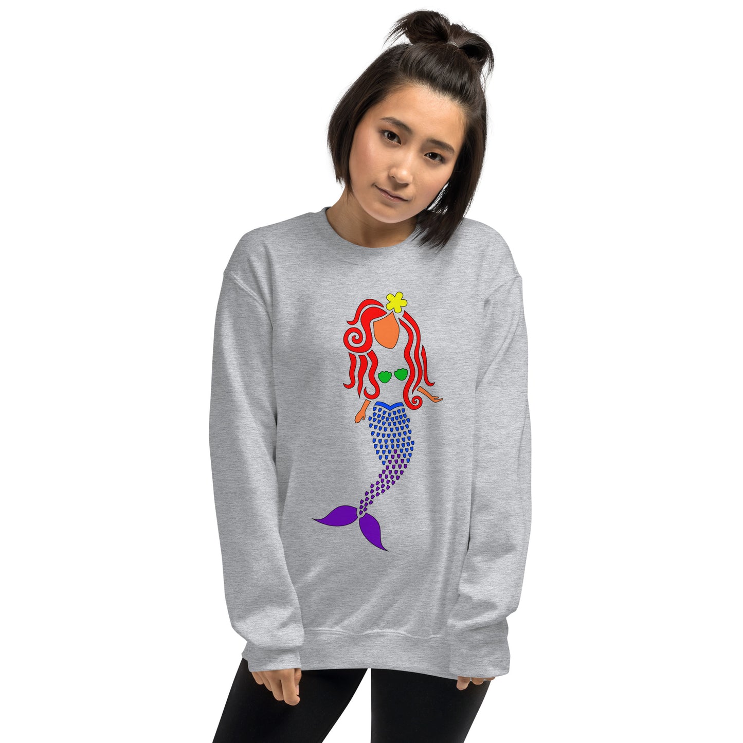 Rainbow Mermaid Unisex Sweatshirt