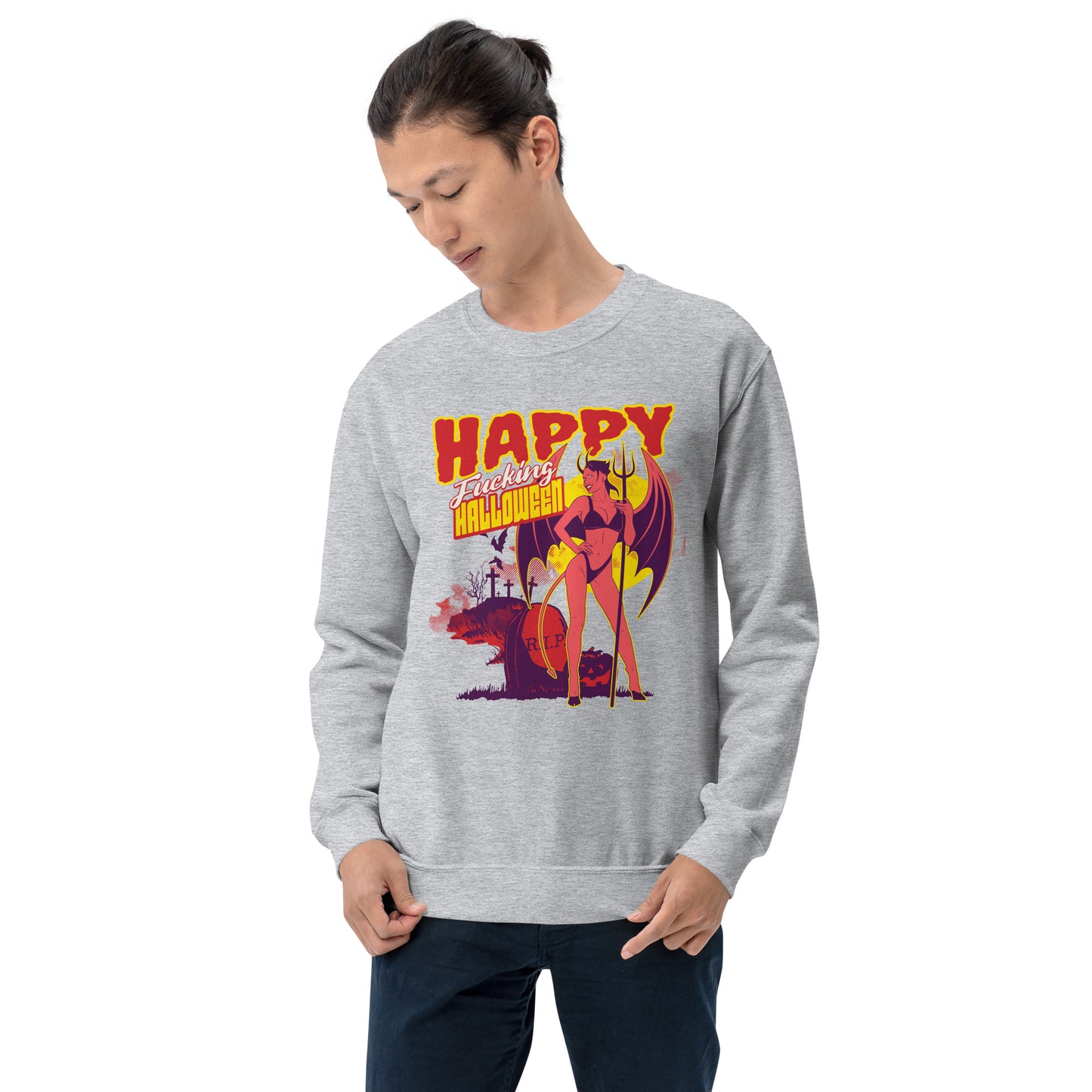 Happy F@#king Halloween Unisex Sweatshirt