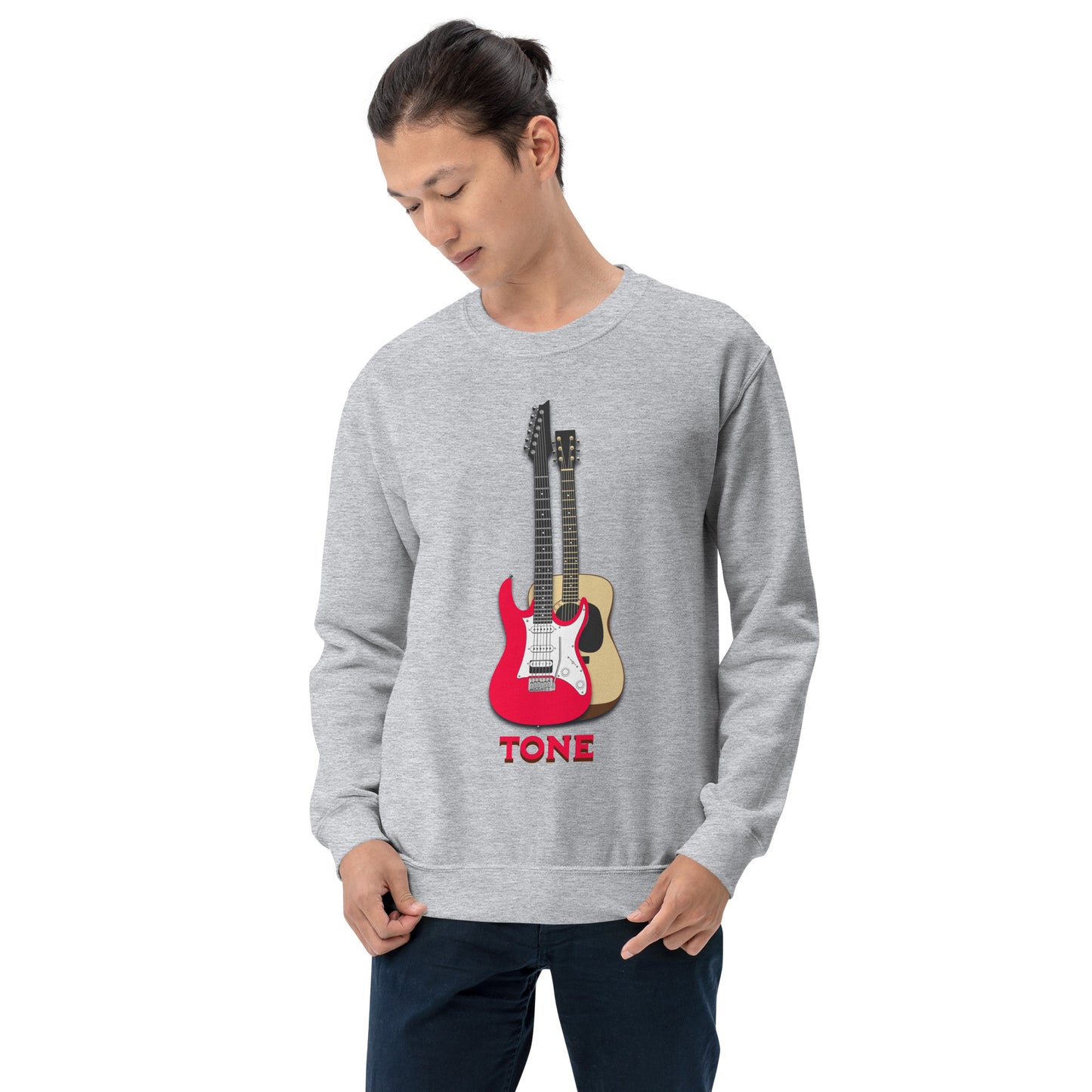 Two Tone Guitars Unisex Sweatshirt