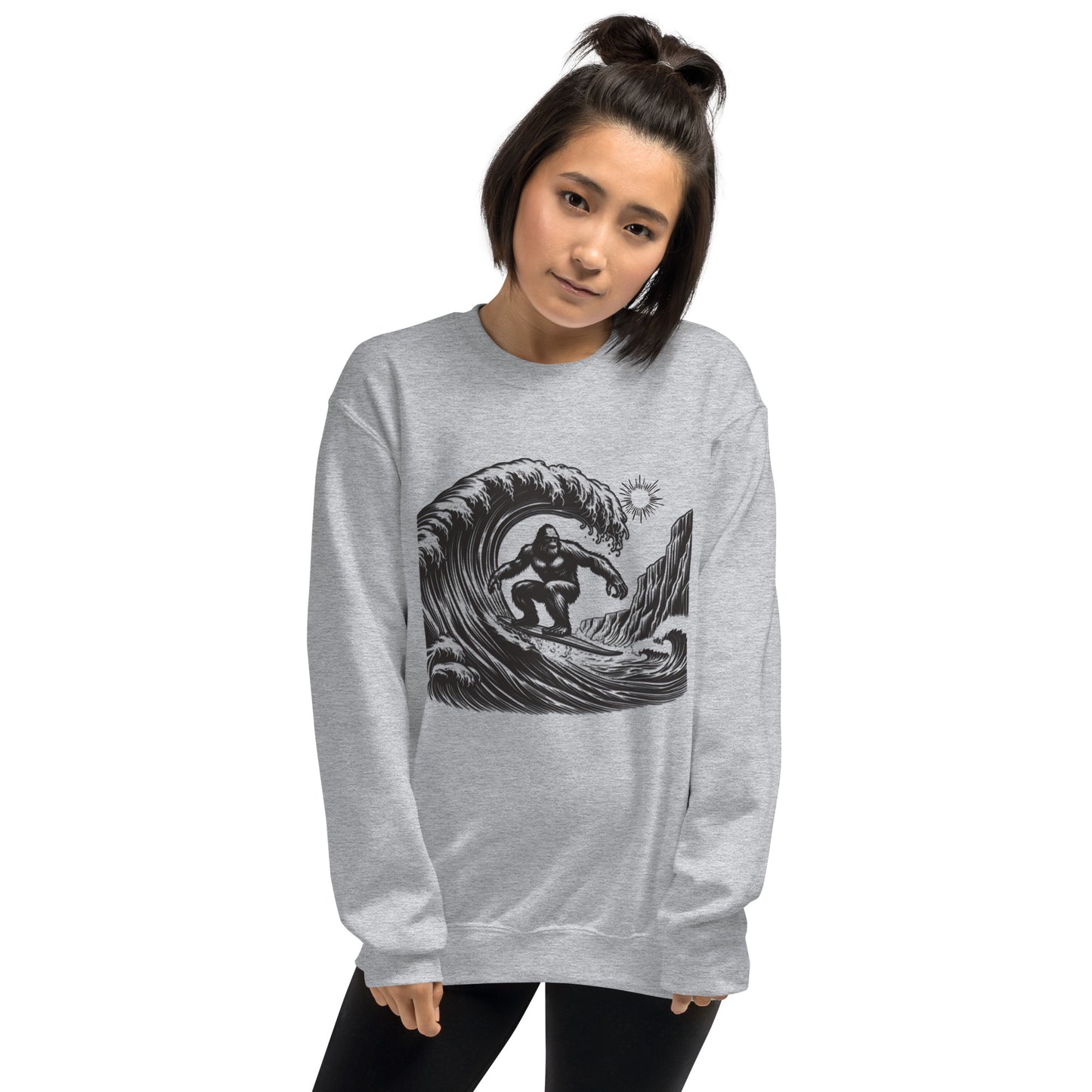 Surfing Ape Unisex Sweatshirt