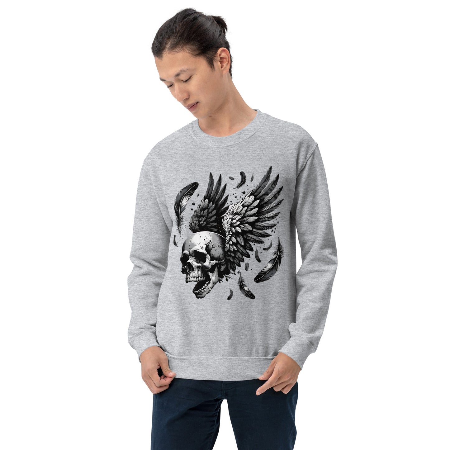 Flying Skull Unisex Sweatshirt