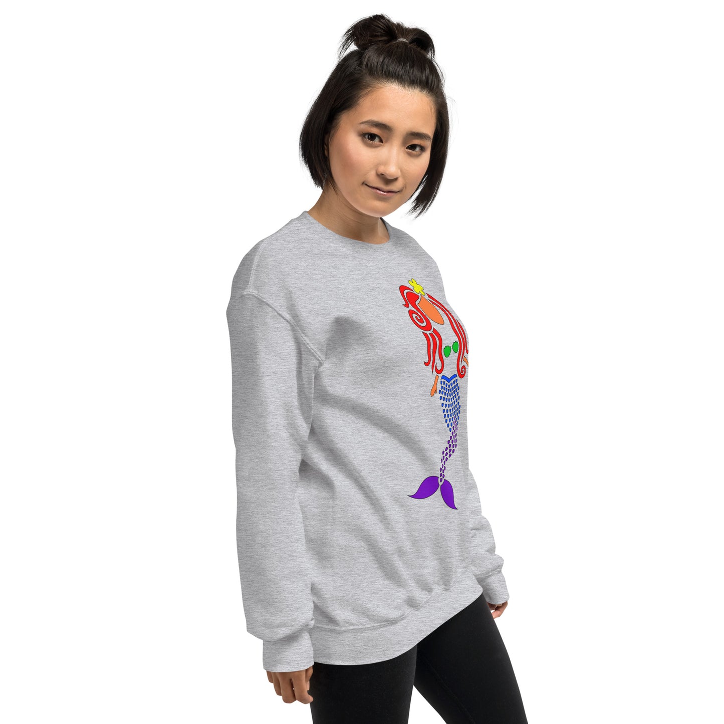 Rainbow Mermaid Unisex Sweatshirt